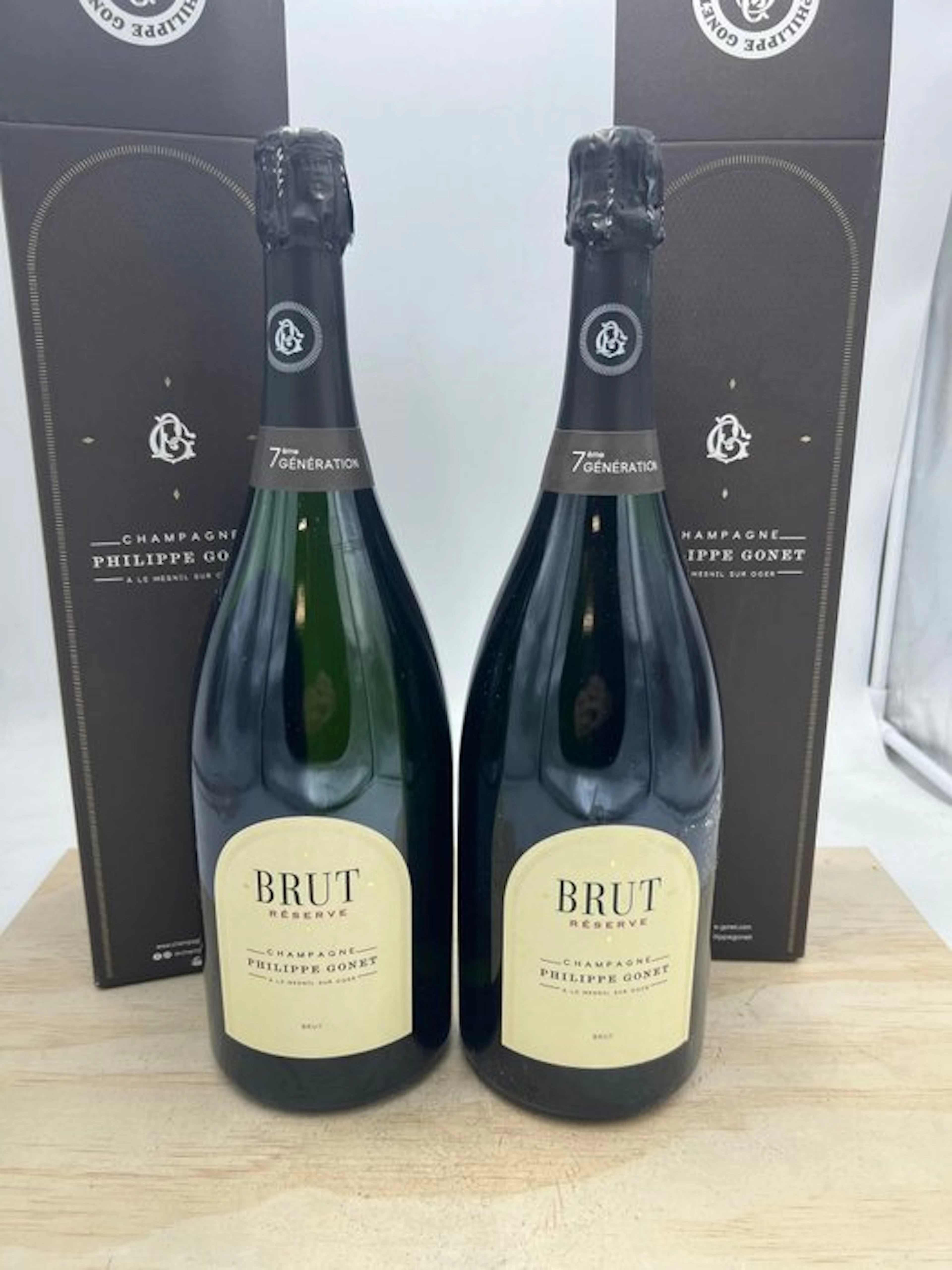 Philippe Gonet, Brut Réserve - Champagne Brut - 2 Magnums (1.5L)
