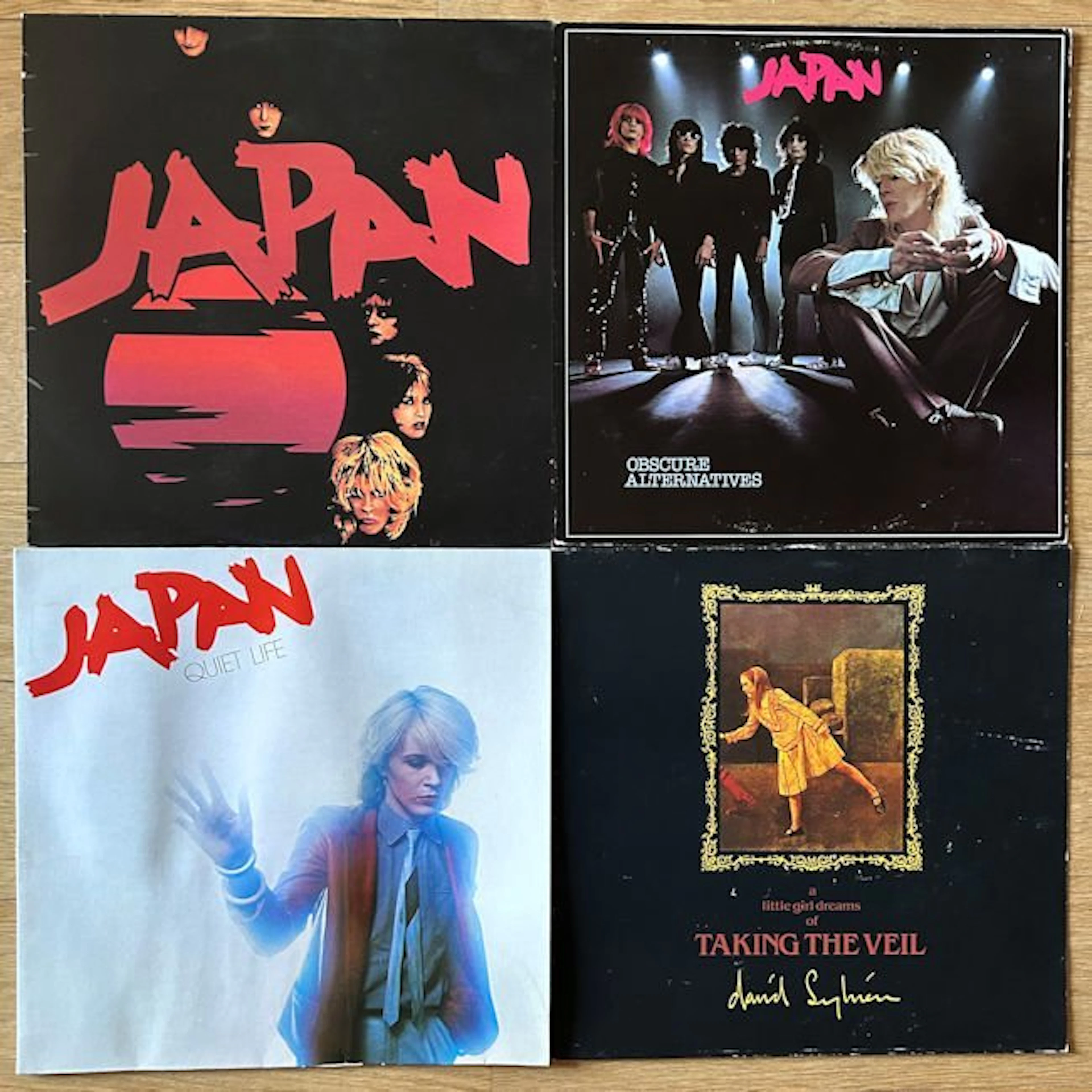Japan & David Sylvian - JAPAN & DAVID YILVIAN 3 lp's +1...