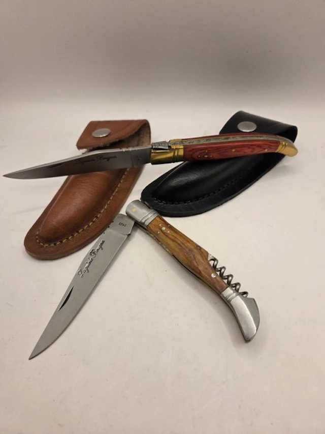Laguiole - Bougna - Table knife (2) - Laguiole pocket...