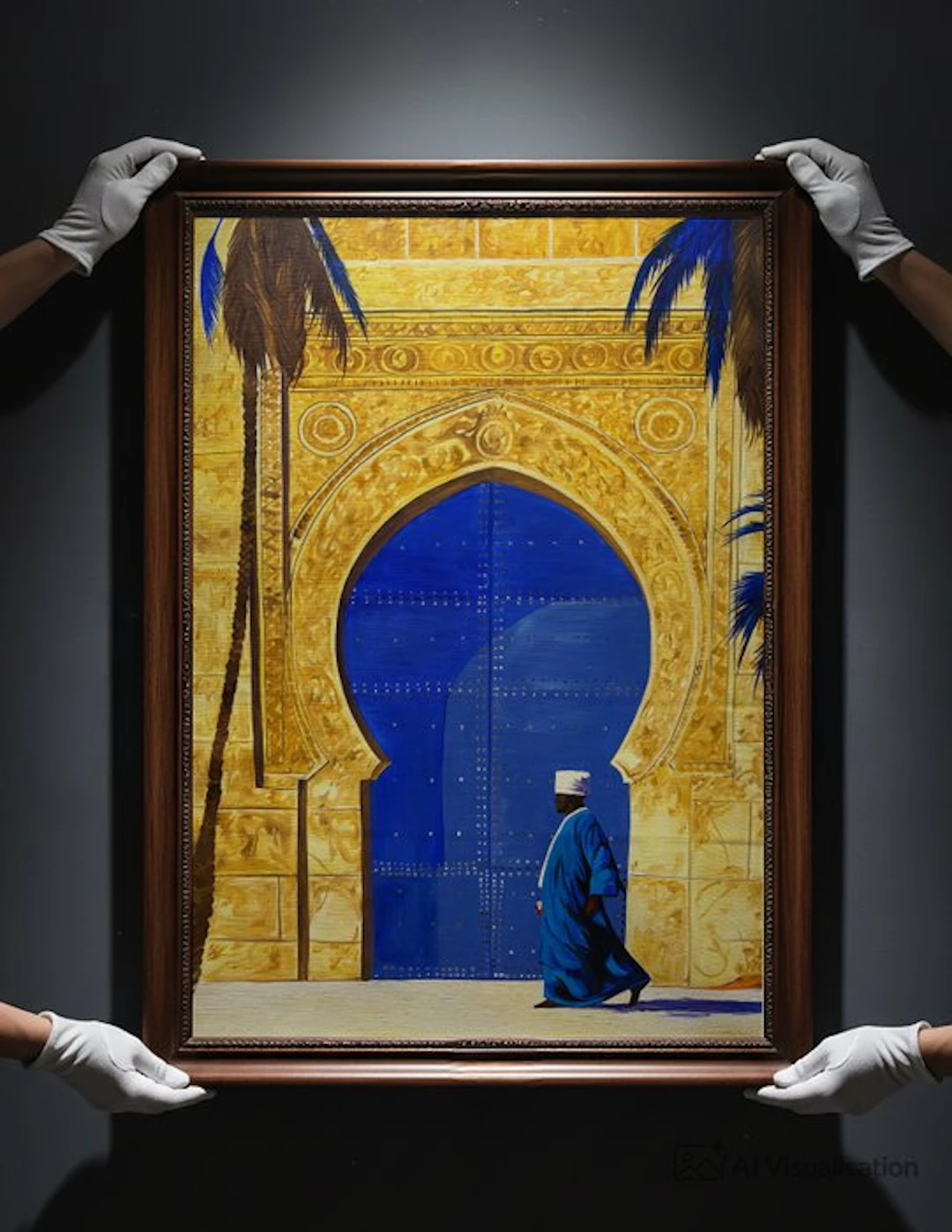 E. García - La gran puerta azul XL