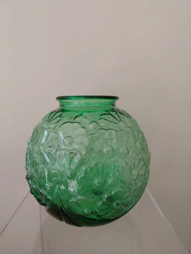 Vase - Glass - Art Deco vase