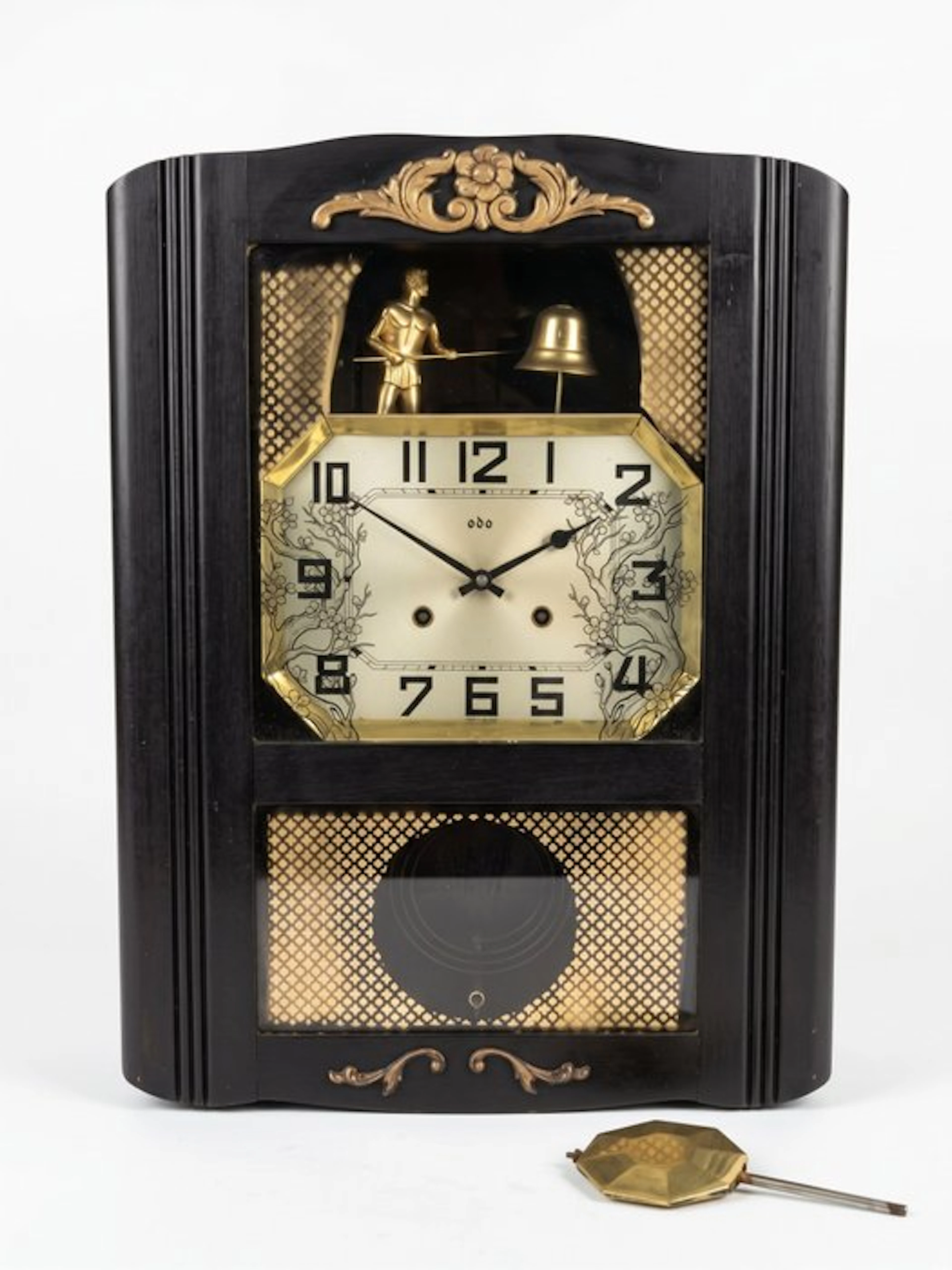 Pendulum clock - ADO - Antique Wood - 1980-1990 - I hear a French pendulum.