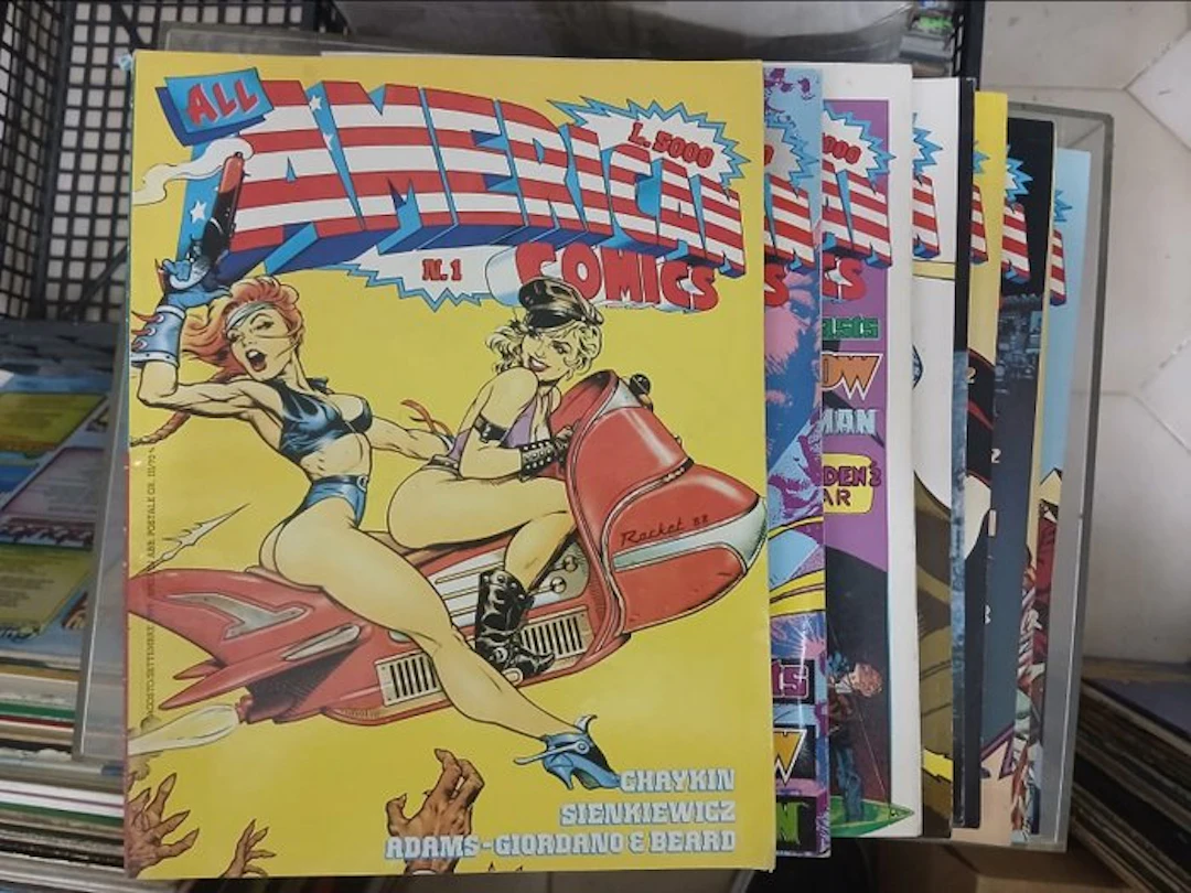 All American Comics 1-12 - All American Comics - 12 Comic - 1989/1990