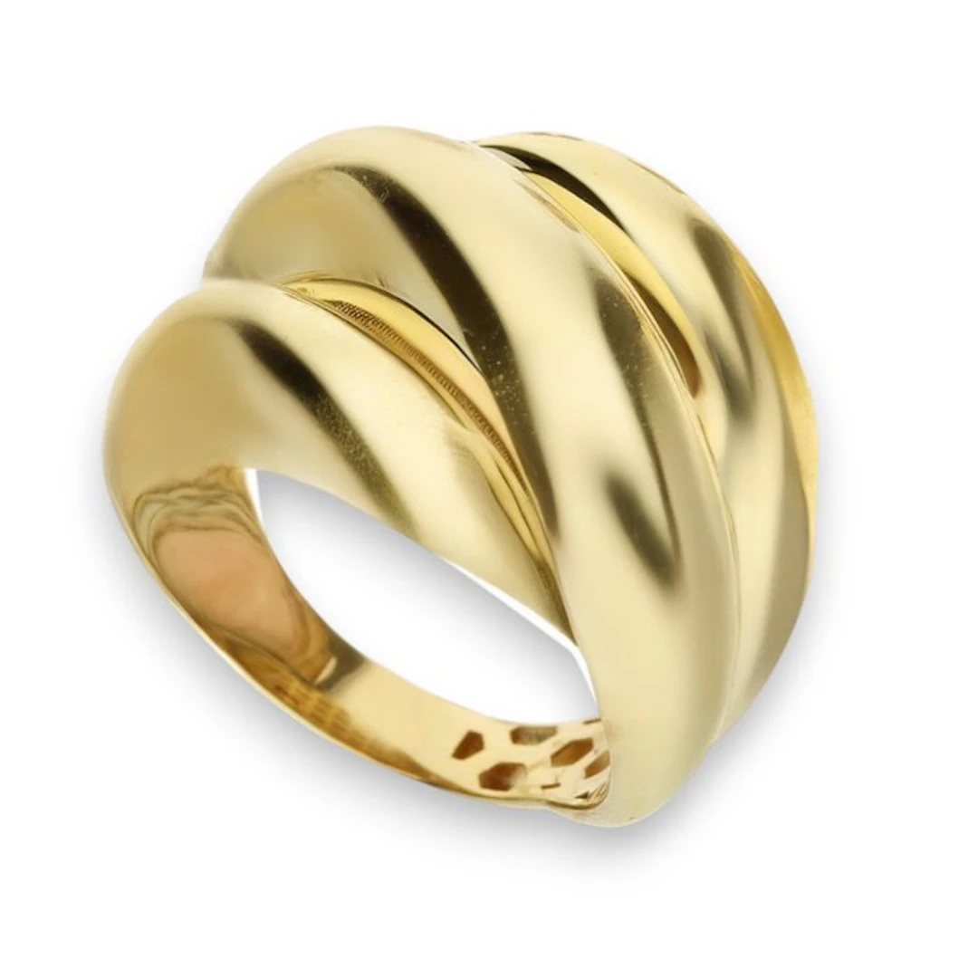 Ring - 18 kt. Yellow gold - Ring 18k, 5.5 g, Unisex