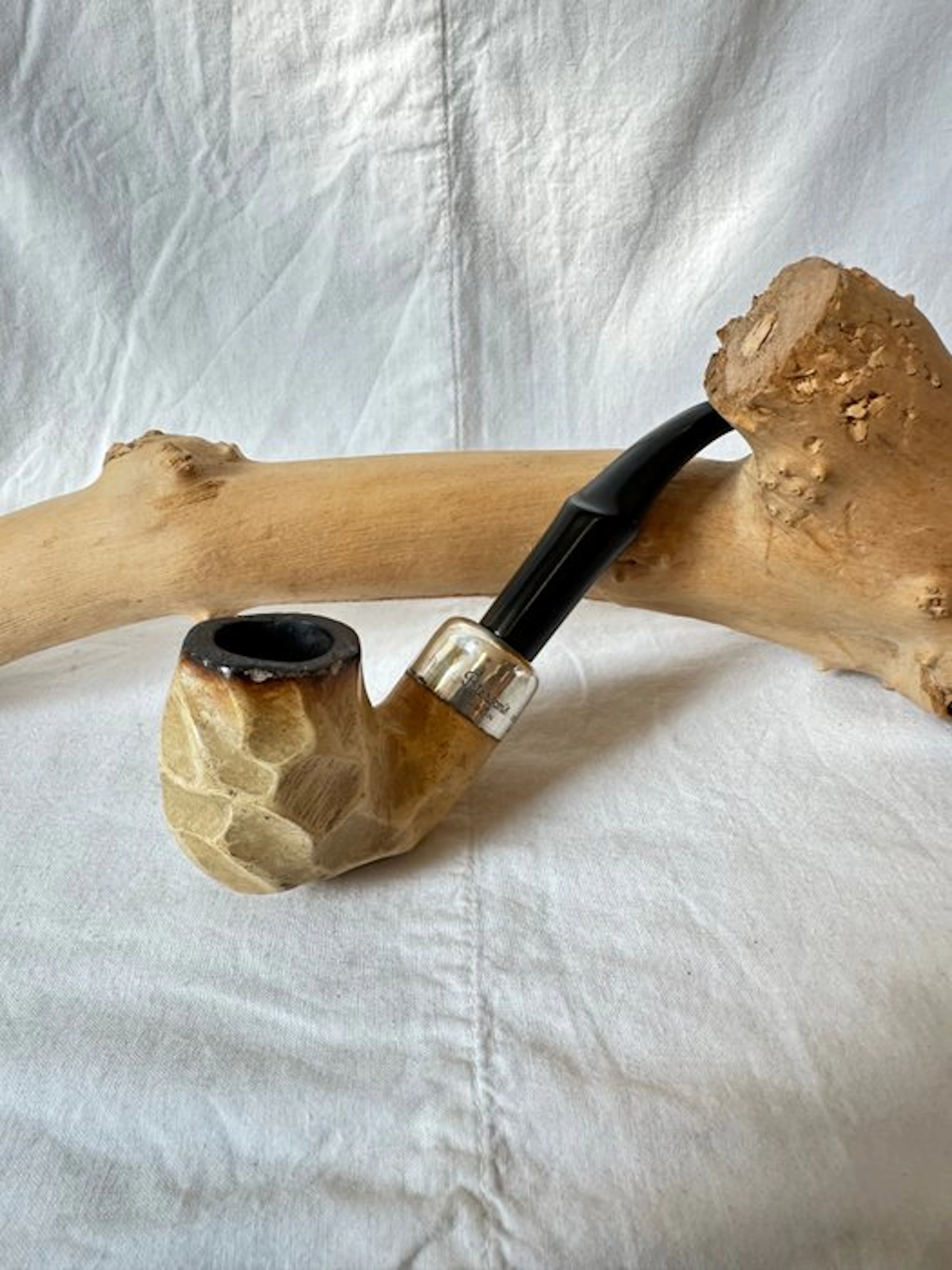 Peterson - Meerschuim Model 307 - Pipe - Meerschaum Sterling Silver 1972