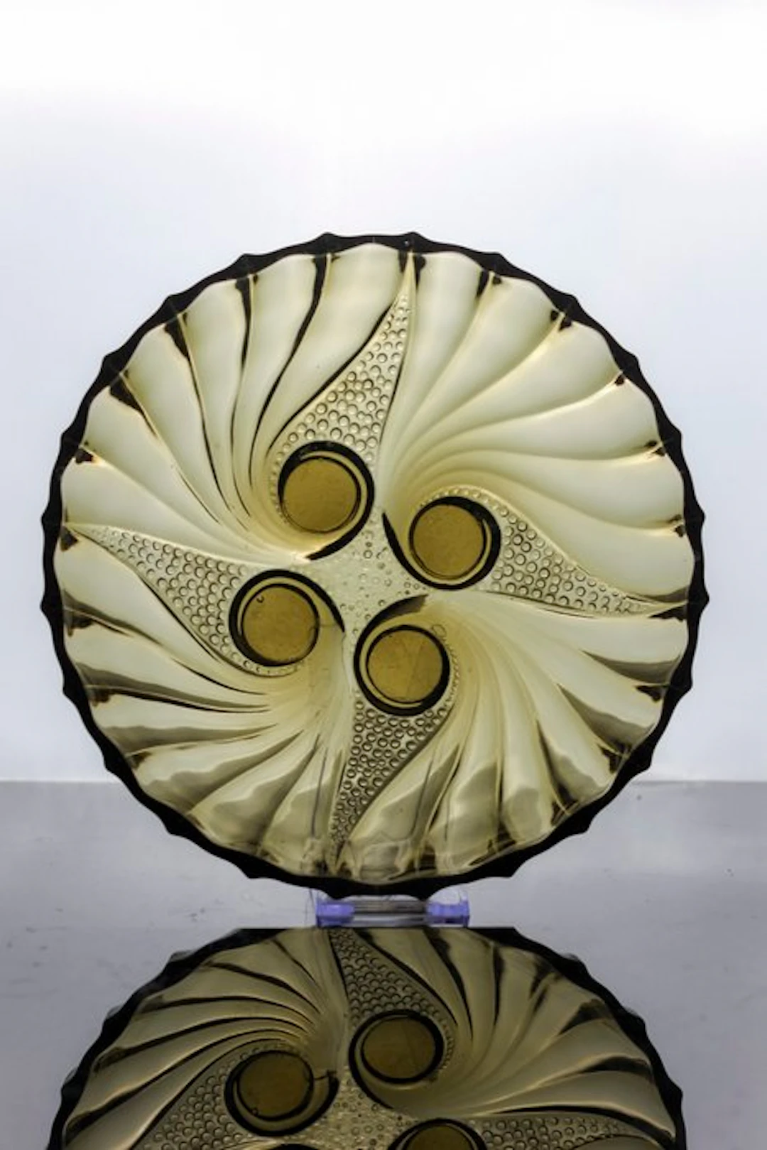Scailmont - Henri Heemskerk - Vase - Glass - Grote mooie schaal