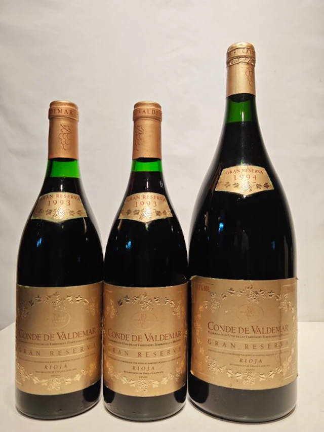 1993 x2, 1994 Conde de Valdemar Gran Reserva - Rioja Gran...