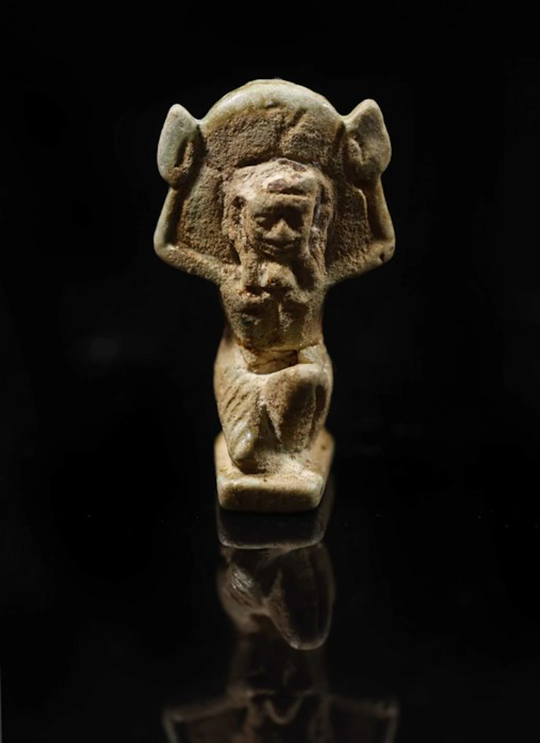 Ancient Egypt, Goddess Shu amulet - 3.7 cm
