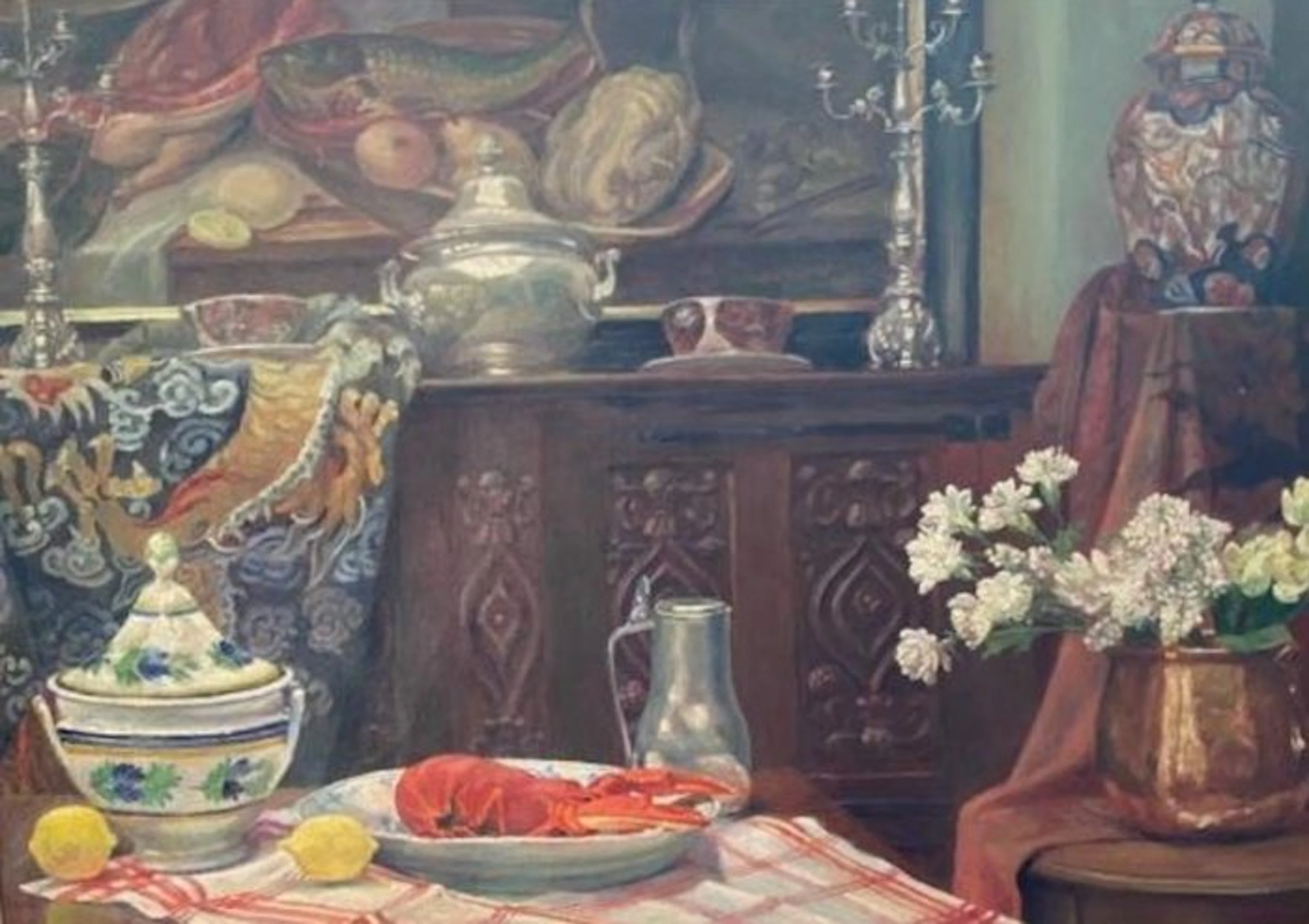 Maurice Hardyns (1876–1954) - Grand Homard –...