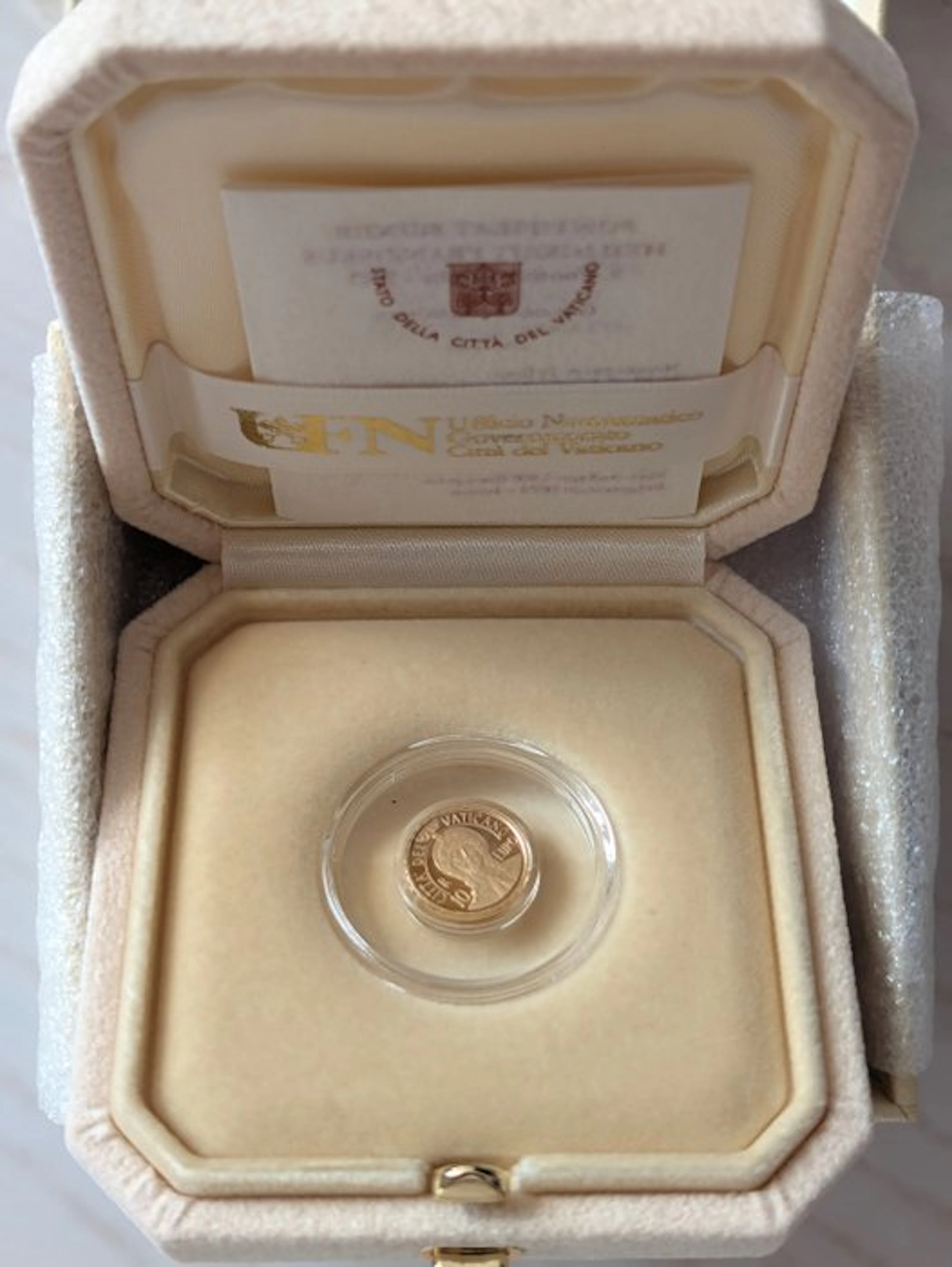 Vatican. 10 Euro 2017 "Il Battesimo" Proof