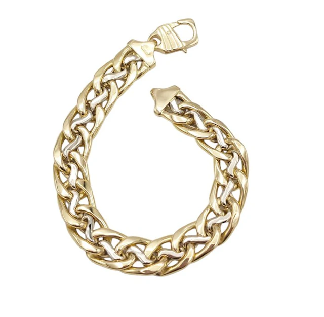 Bracelet - 18 kt. Yellow gold, White gold