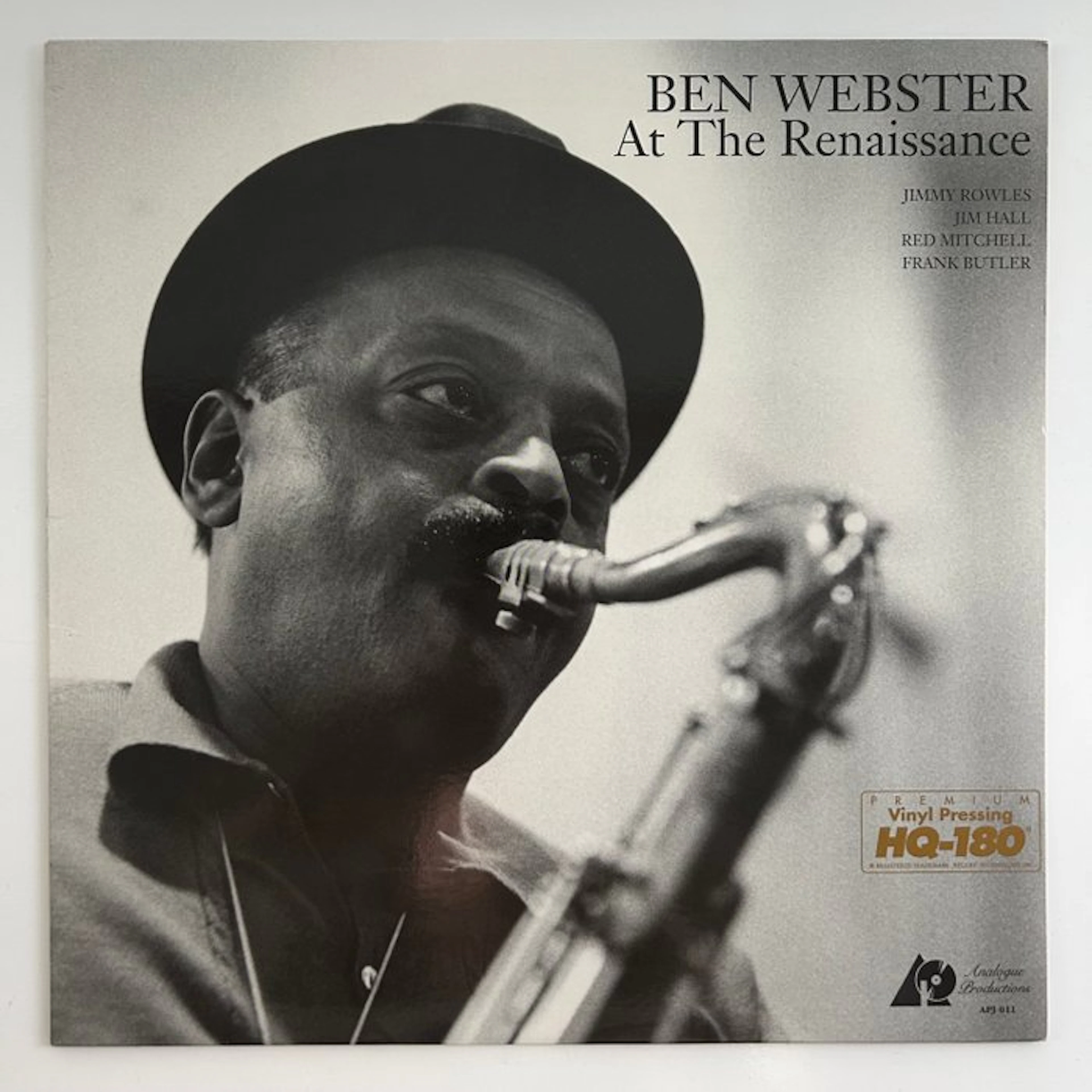 Ben Webster - At The Renaissance (Limited and Numbered...
