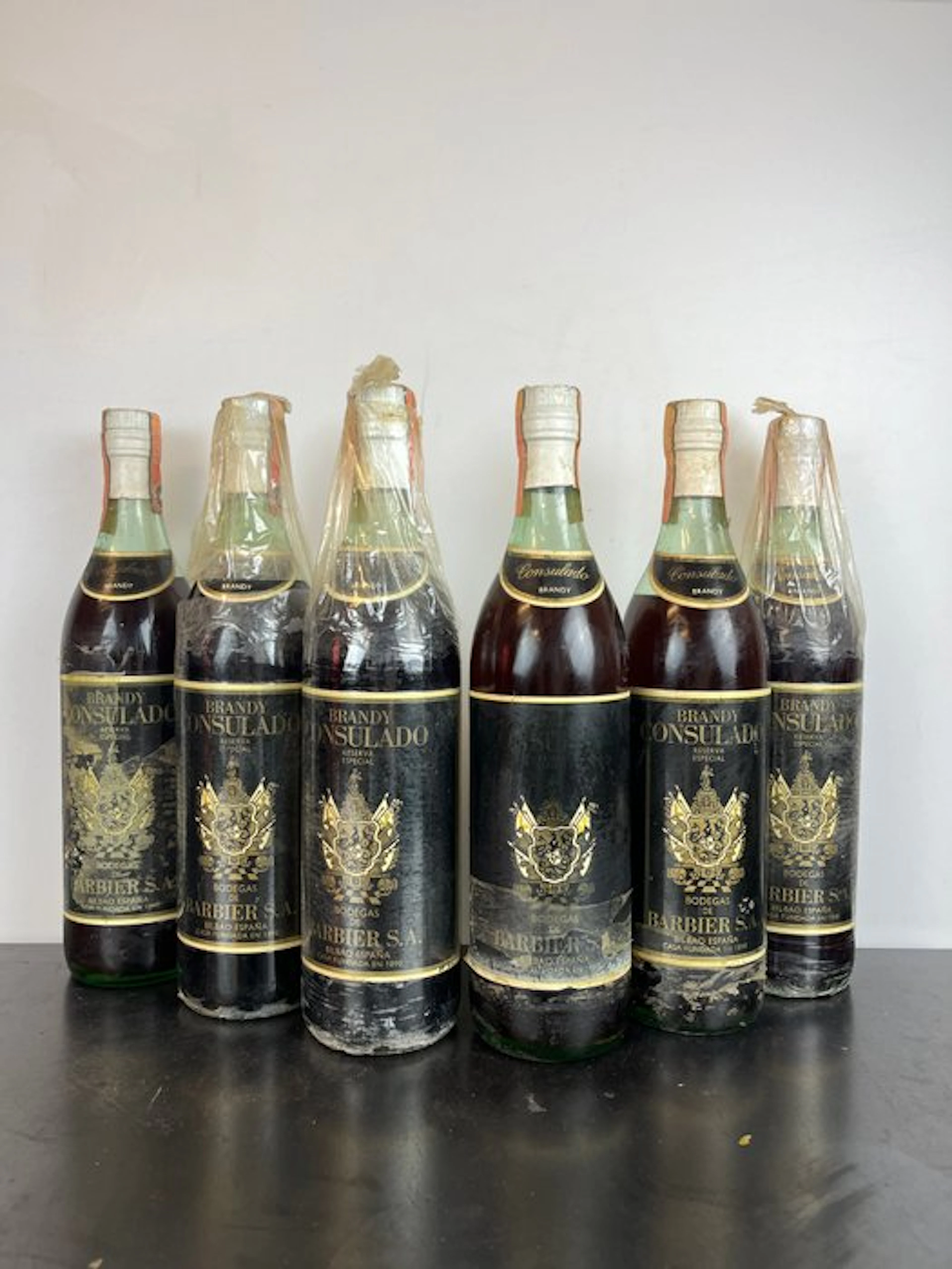 Barbier - Brandy Consulado Reserva Especial - b. 1970s - 750ml - 6 bottles