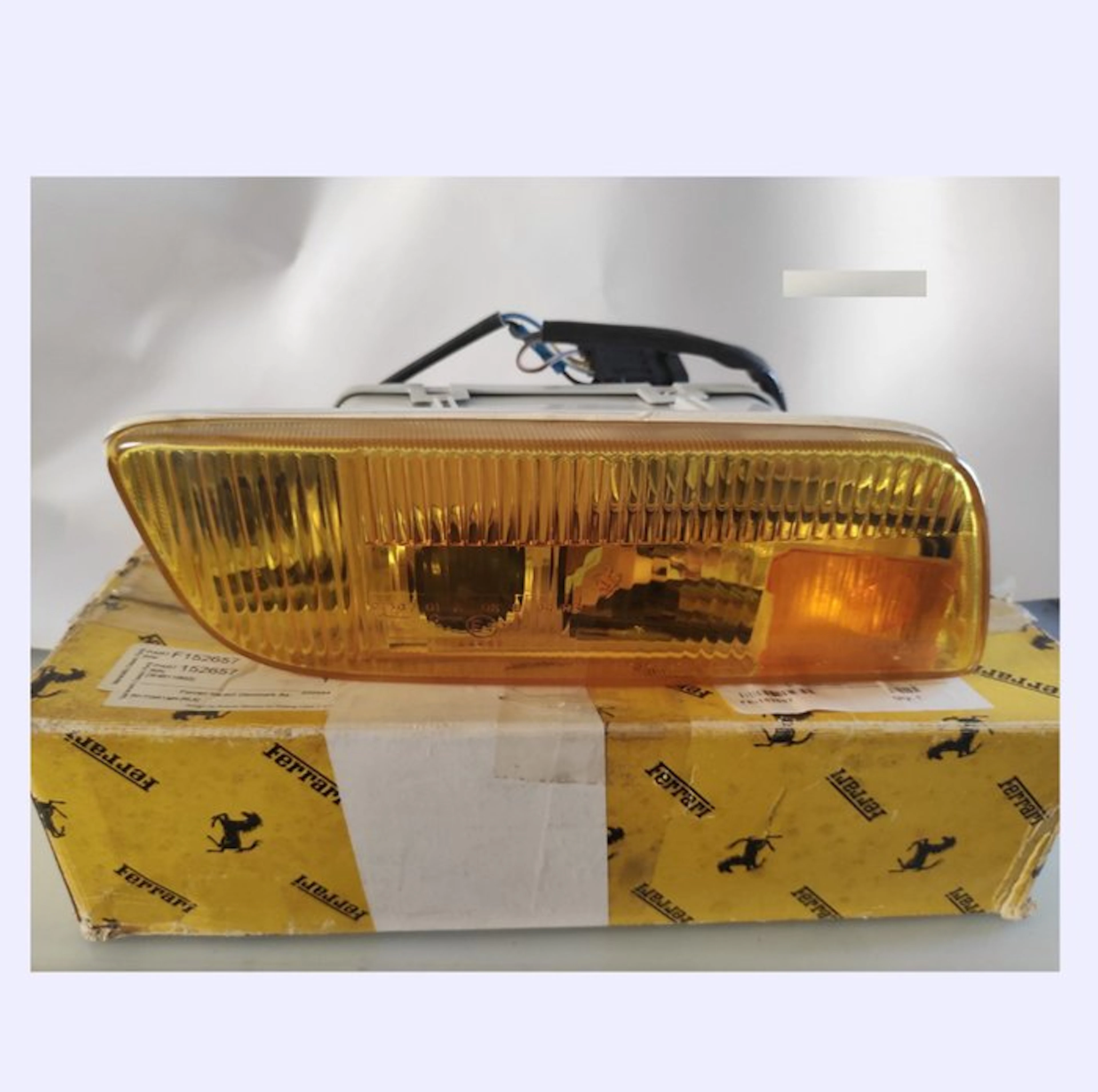 Ferrari 512TR Right Yellow Glass Foglight Assembly - last...