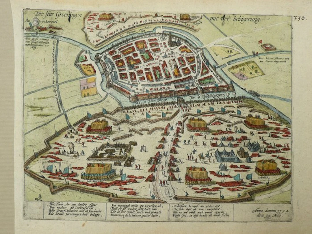 Netherlands - Groningen; Frans Hogenberg - Die Stat...