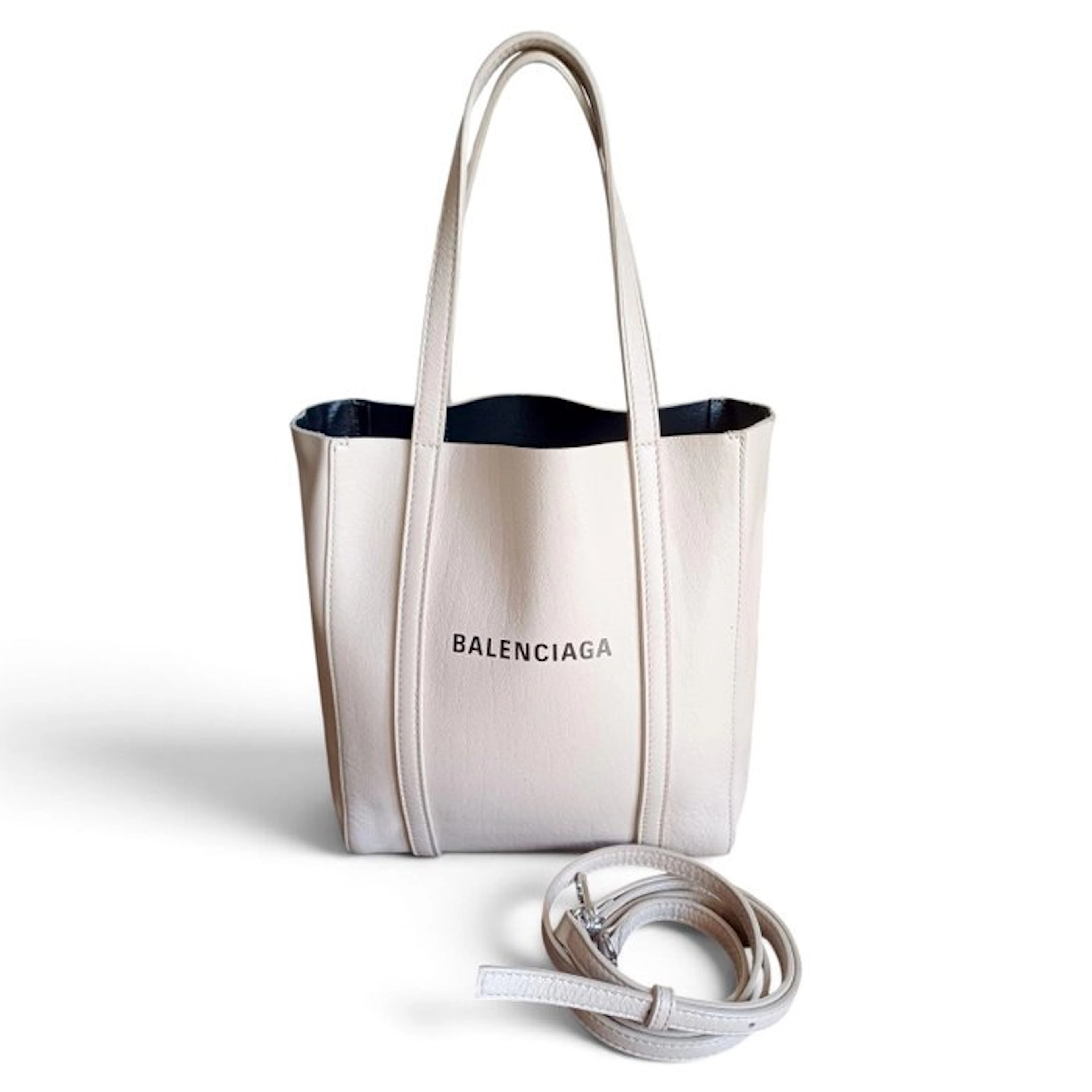 BALENCIAGA - Everyday Tote XXS - Handbag - Calfskin...
