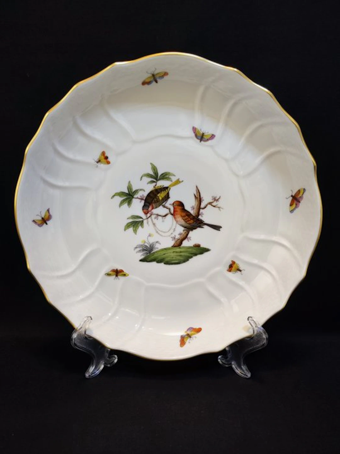 Herend - Dish - 1082/RO runde Obstschale/Beilagenschale...