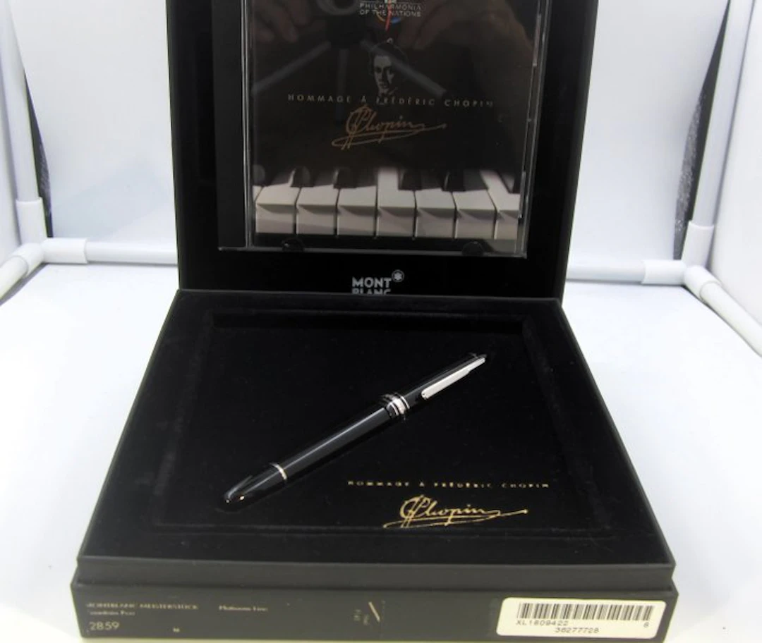 Pregiata Montblanc Meisterstück 145 Platinum "Hommage à...