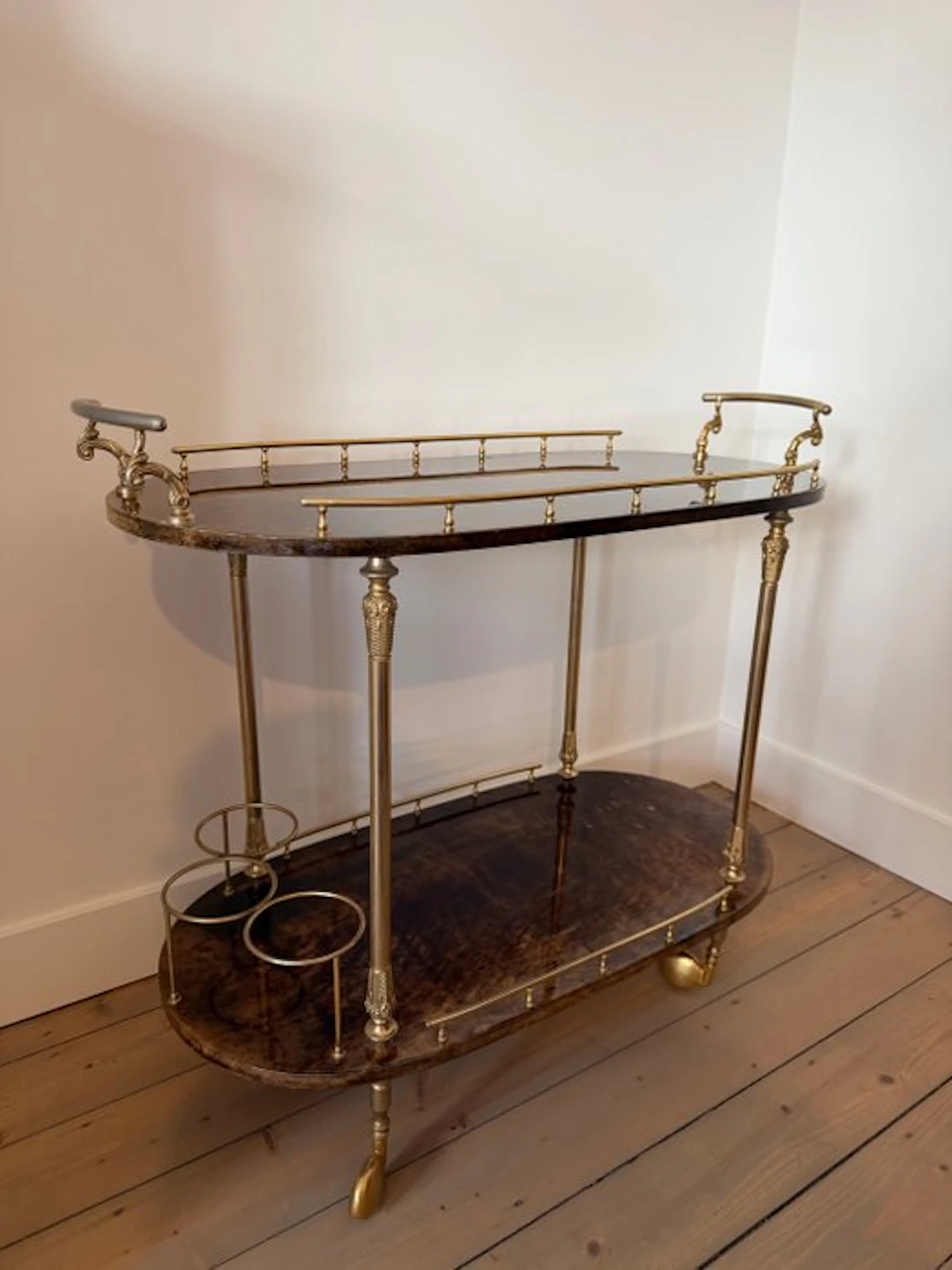Aldo Tura - Aldo Tura - Serving trolley - Metal