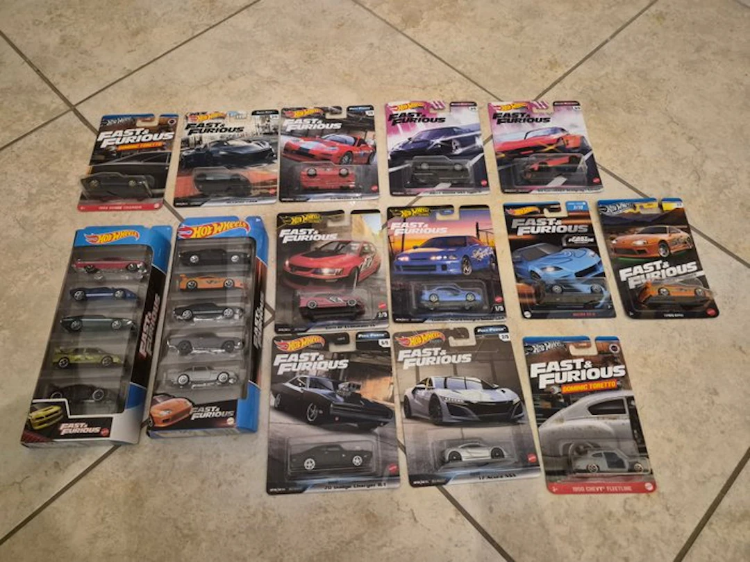 Hot Wheels 1:64 - Model car (14) - Fast & Furious Hot...