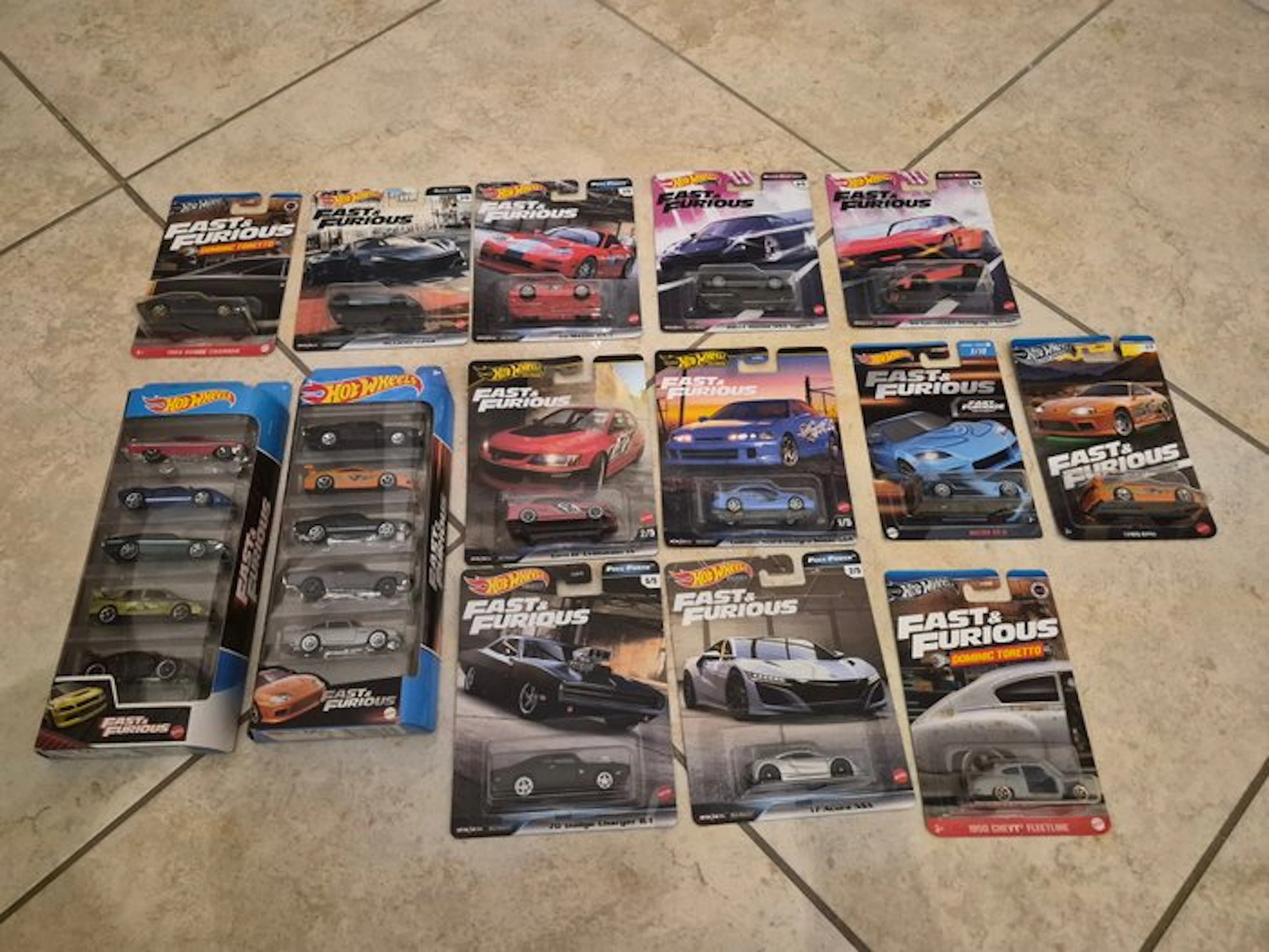 Hot Wheels 1:64 - Model car (14) - Fast & Furious Hot...