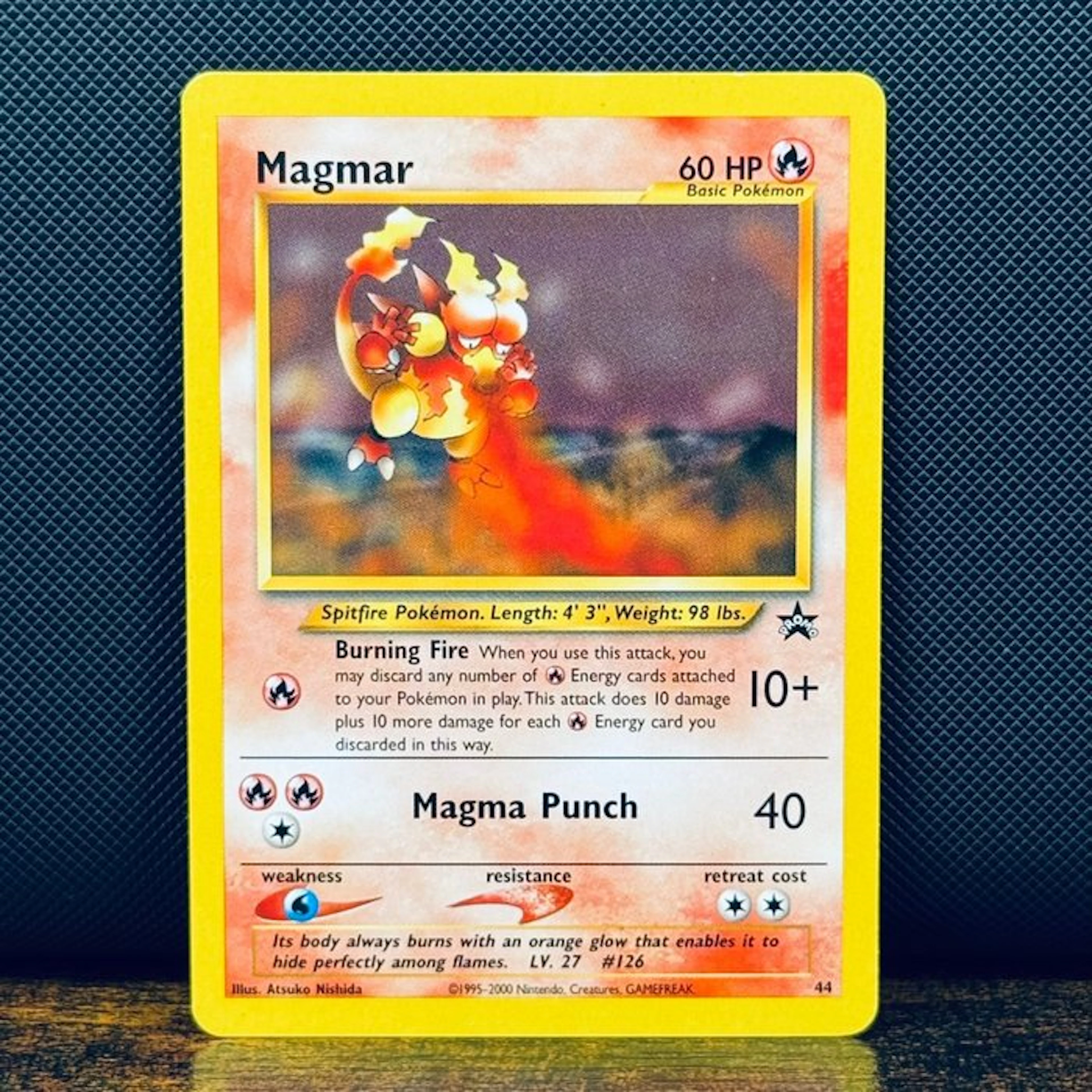 Pokémon Card - Magmar Black Star Promo 44 – Pokémon