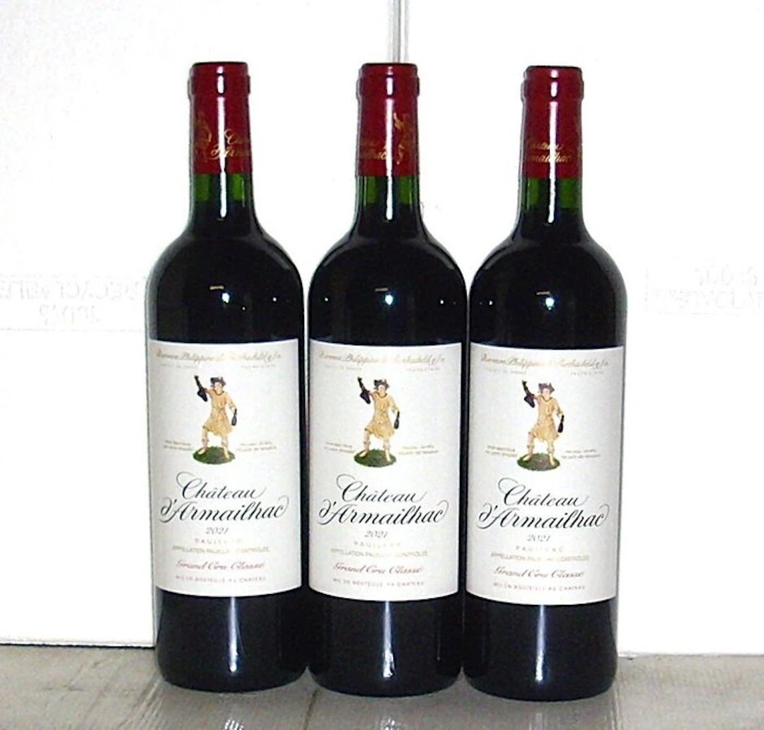 2021 Chateau d'Armailhac - Pauillac 5ème Grand Cru Classé - 3 Bottles (0.75L)