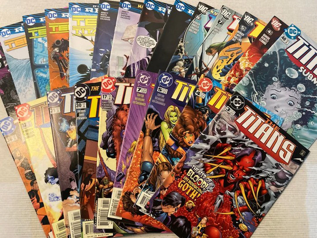 Teen Titans 23 comics from 1983 to 2014 - No Reserve Price! Featuring Nightwing