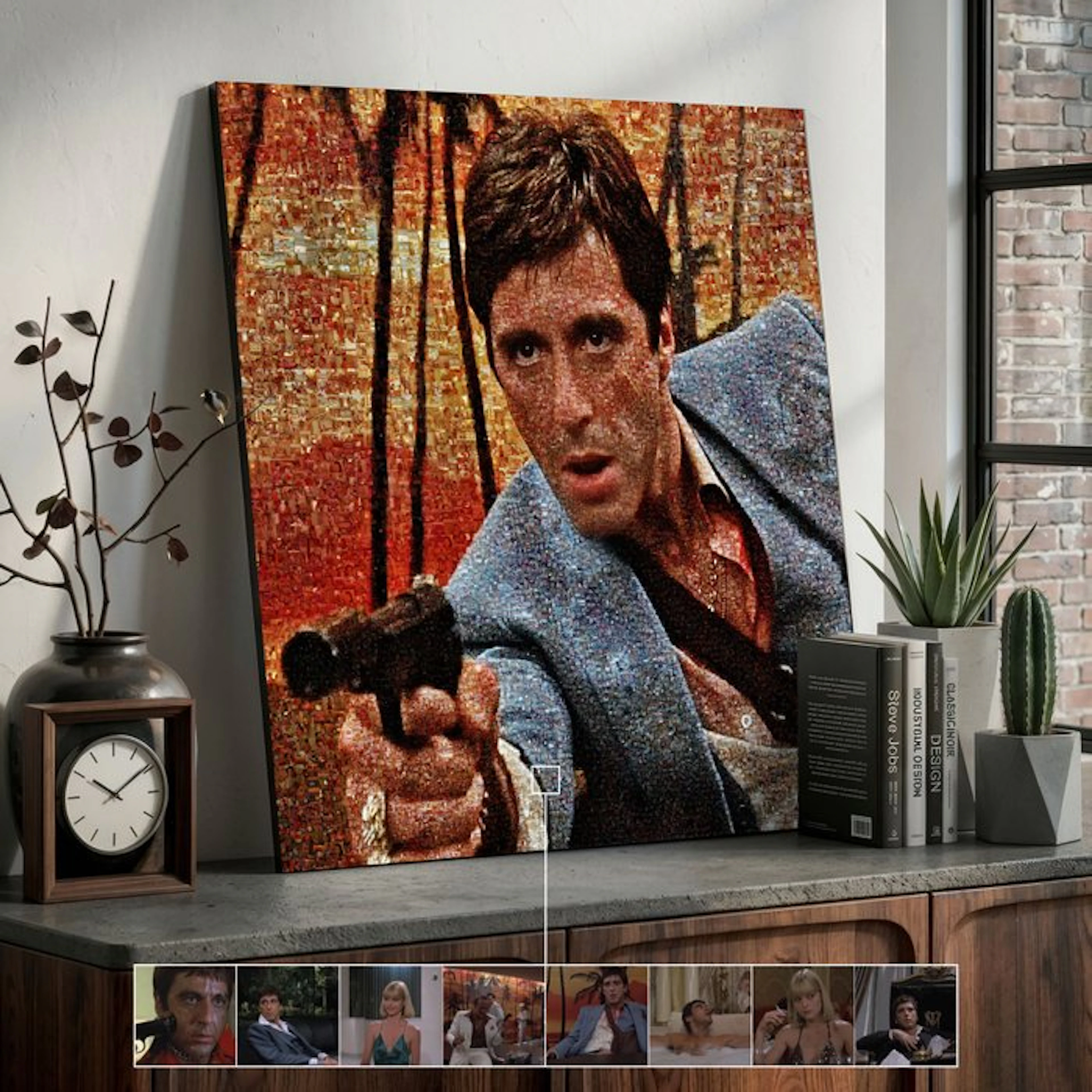 NicDA - SCARFACE . Intimidating Gangster . Aluminium . No AI