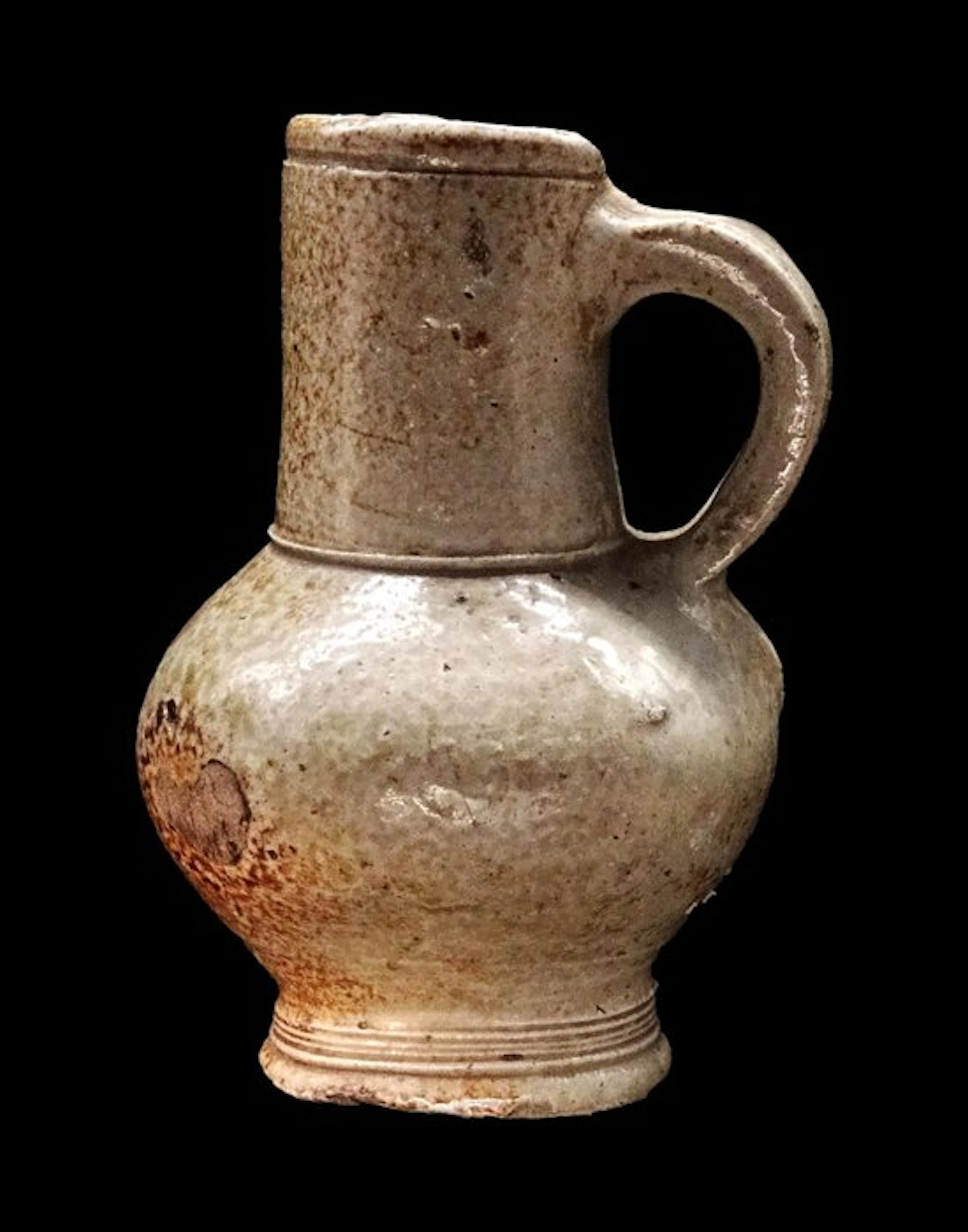 Post-medieval - Stoneware jug - Raeren 16th century (No reserve price)