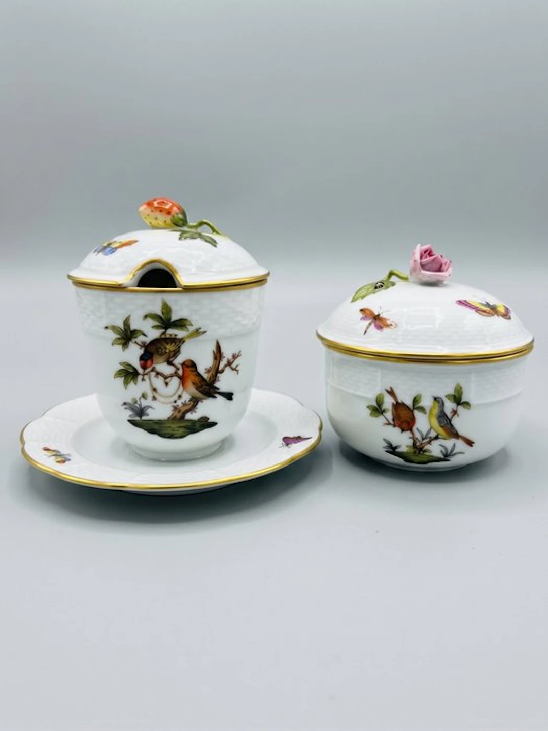 Herend - Rothschild Bird - Sugar bowl (2) - Porcelain