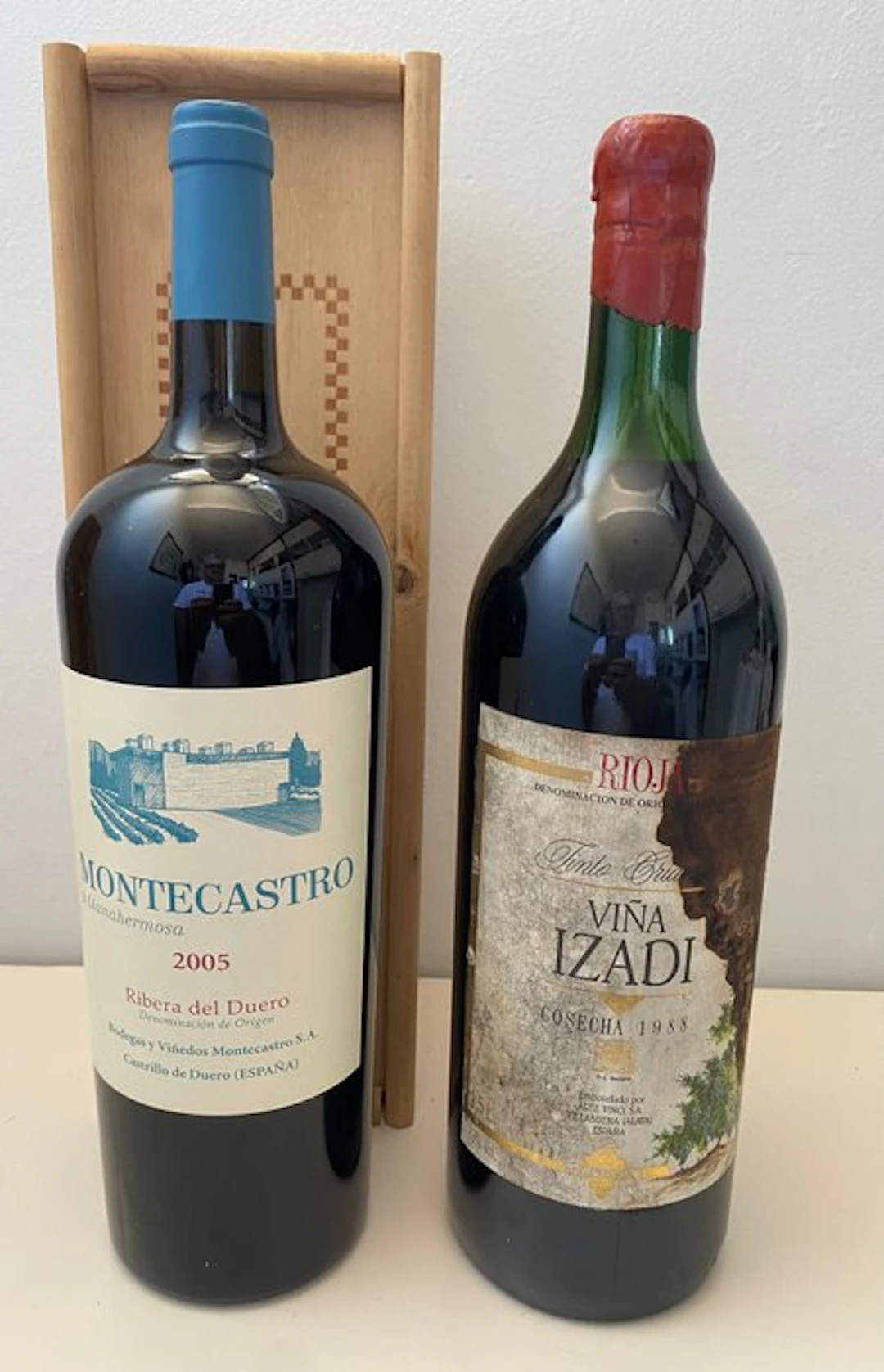 2005 Montecastro & 1988 Viña Izadi - Ribera del Duero, Rioja - 2 Magnums (1.5L)