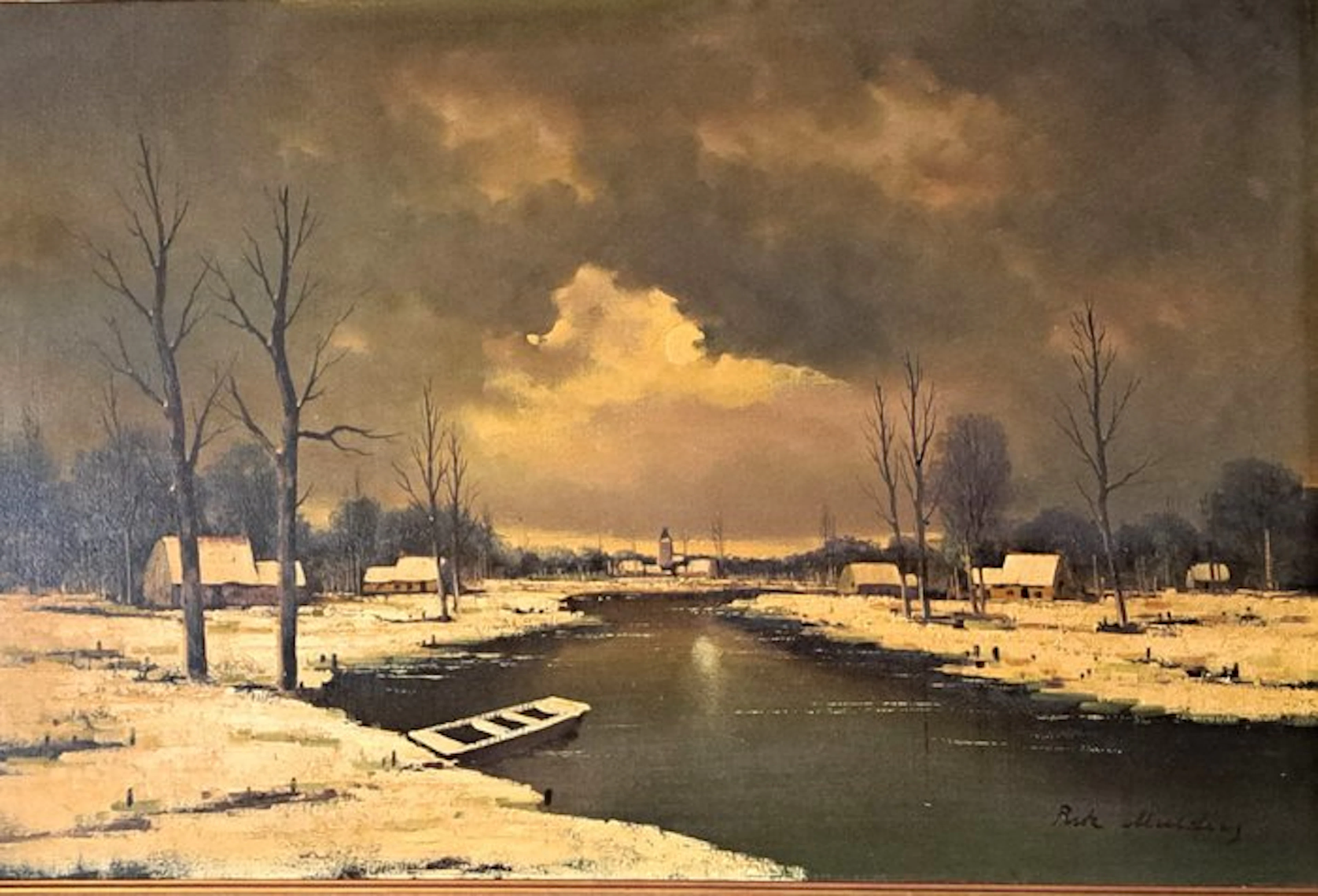 Rik Mulders (XX-XXI) - Winteravond langs de Leie