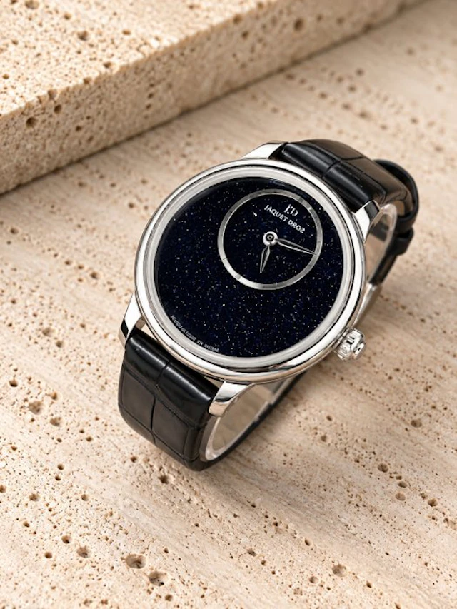 Jaquet-Droz - Petite Heure Minute Aventurine Dial - J005000570 - Unisex - 2017