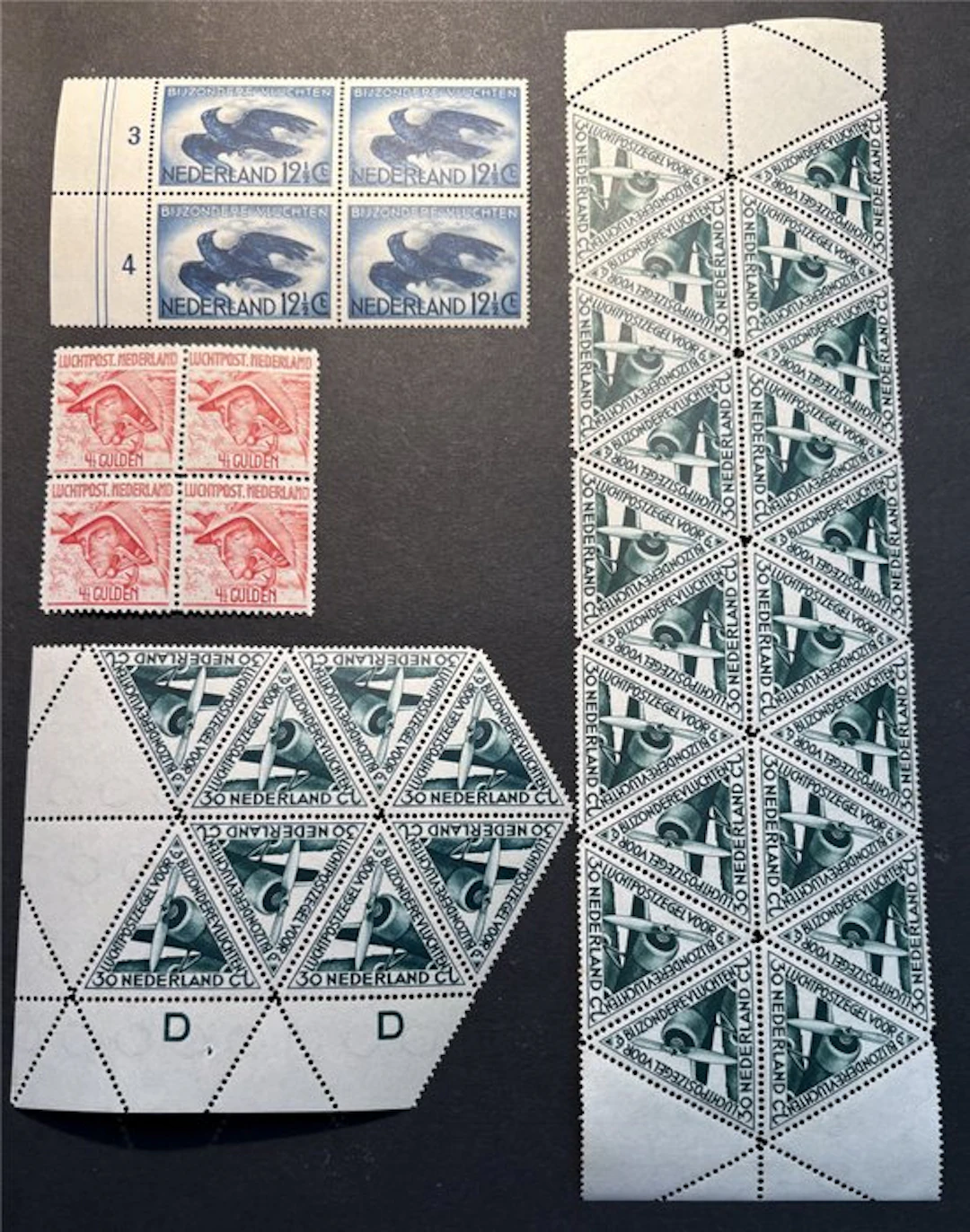 Netherlands 1930/1957 - various blocks - postfris