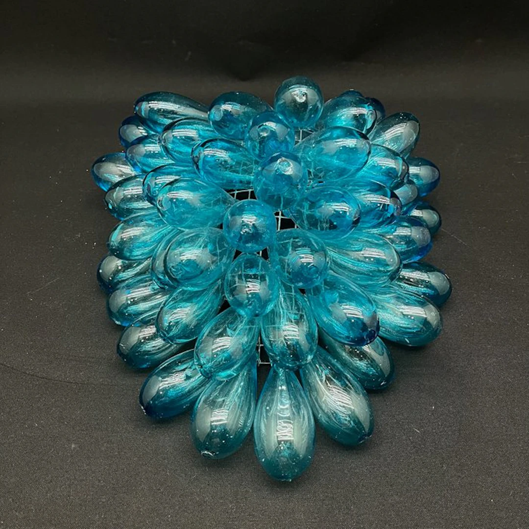 Wall sconce - Blown glass droplets