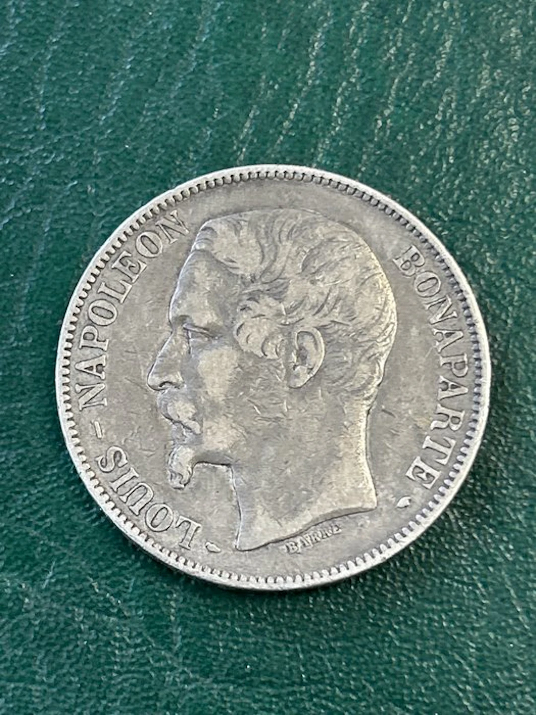 France. 5 Francs 1852-A Louis-Napoleon Bonaparte (No reserve price)