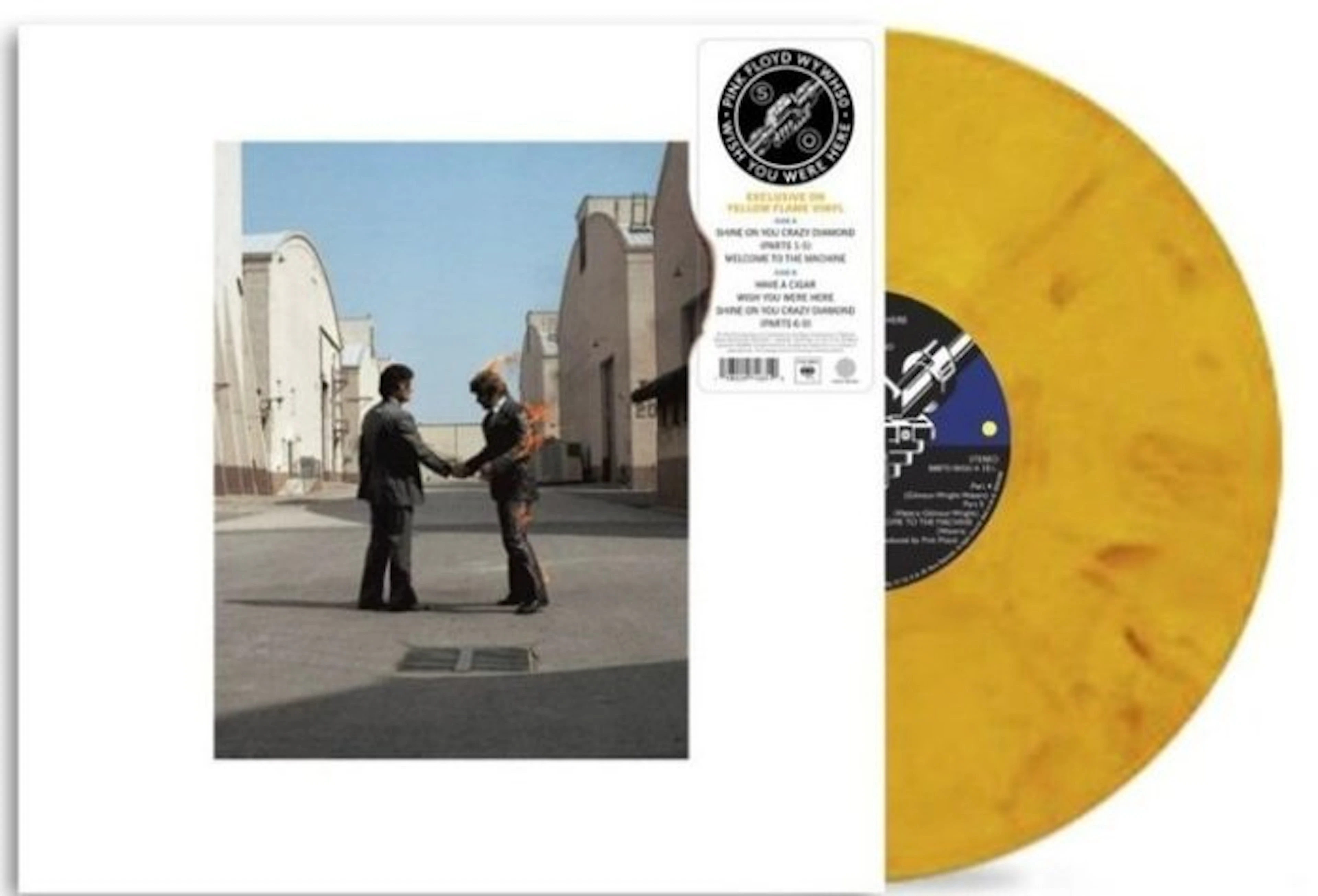 Pink Floyd - Wish You Were Here-50th Anniversary-Yellow...