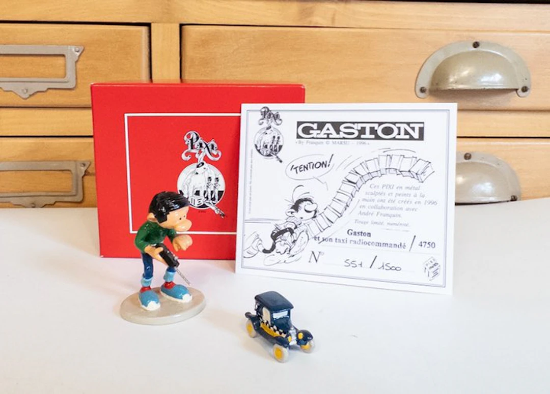 Pixi 4750 - Guust Flater, Gaston - Gaston et son Taxi radiocommandé - 2003