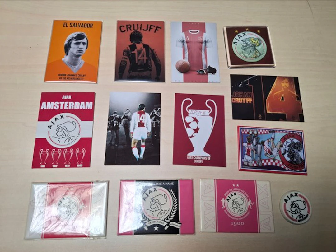 Memorabilia collection - Ajax - Cruyff - magnets