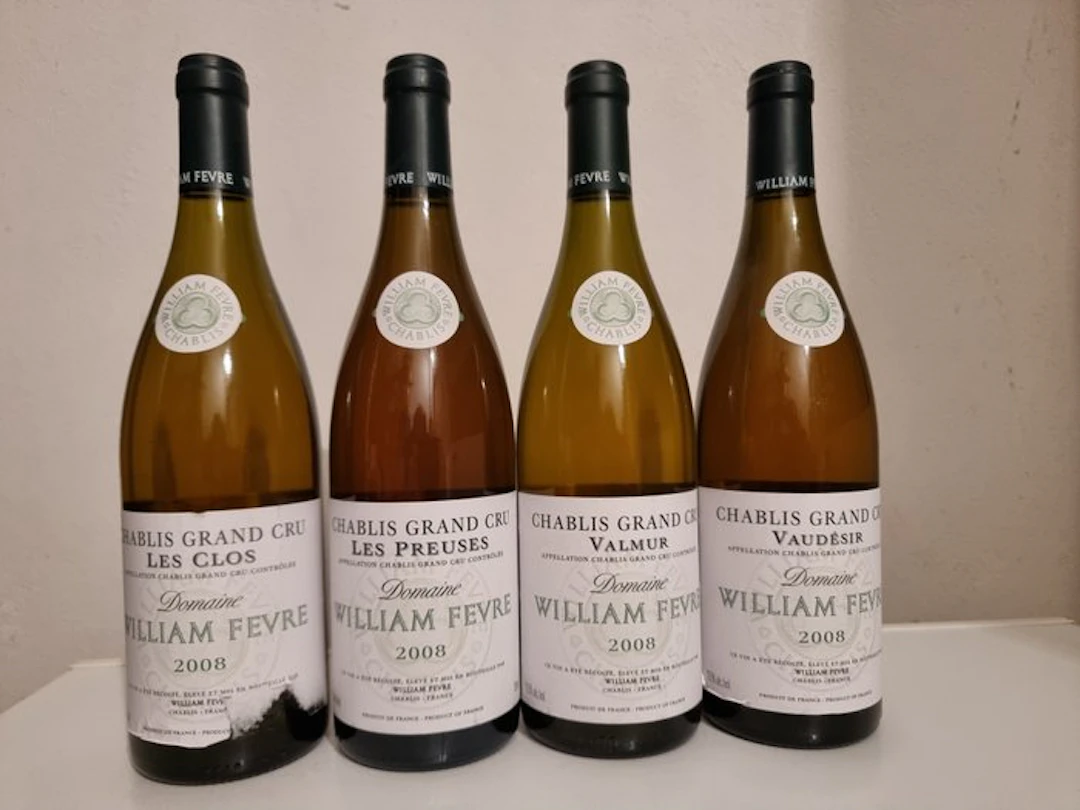 2008 Domaine William Fèvre "Les Clos" "Les Preuses"...