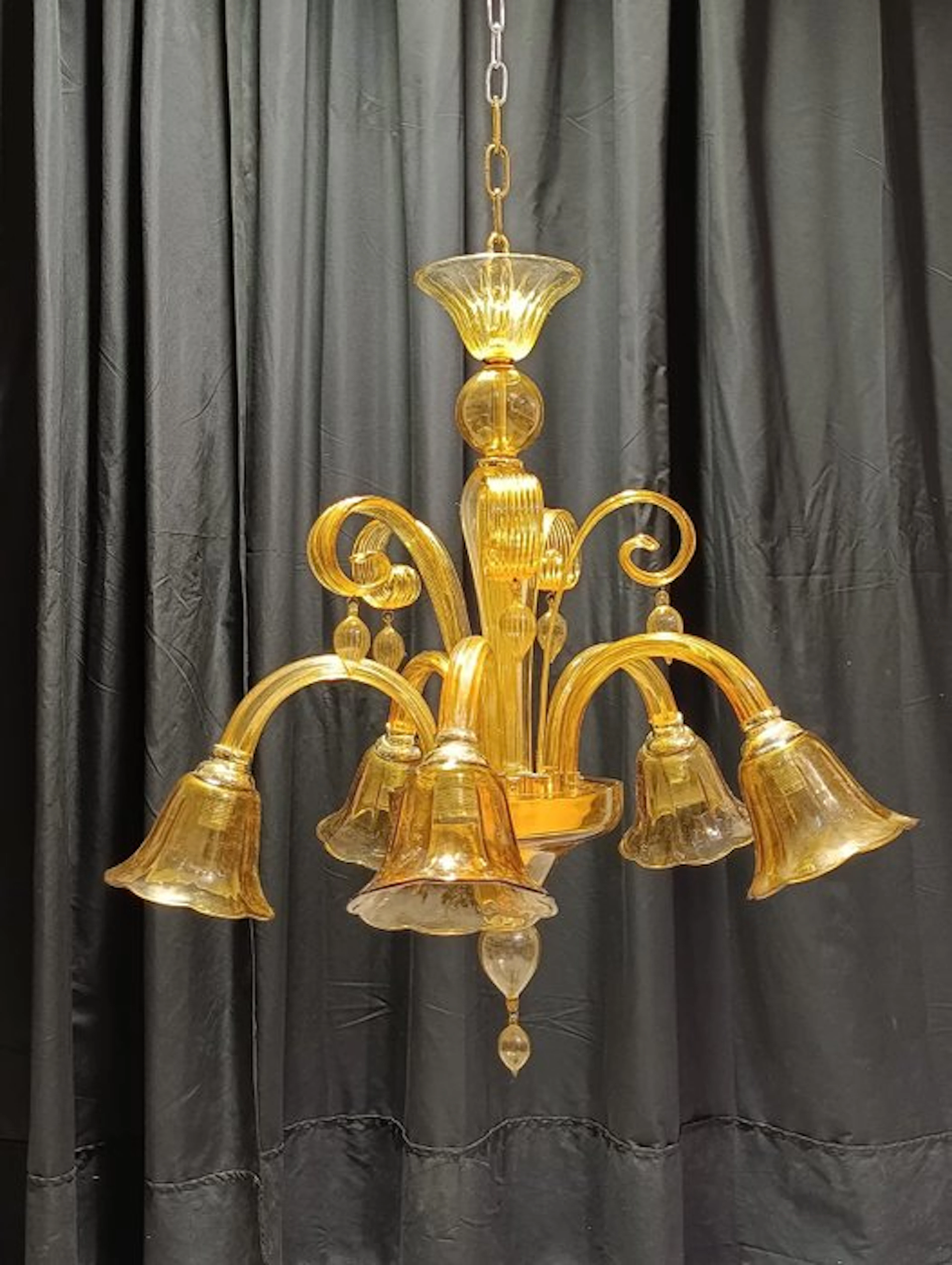 Chandelier - Mangus - Murano glass - 5 lights