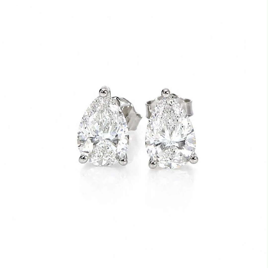 No reserve price - Earrings - 14 kt