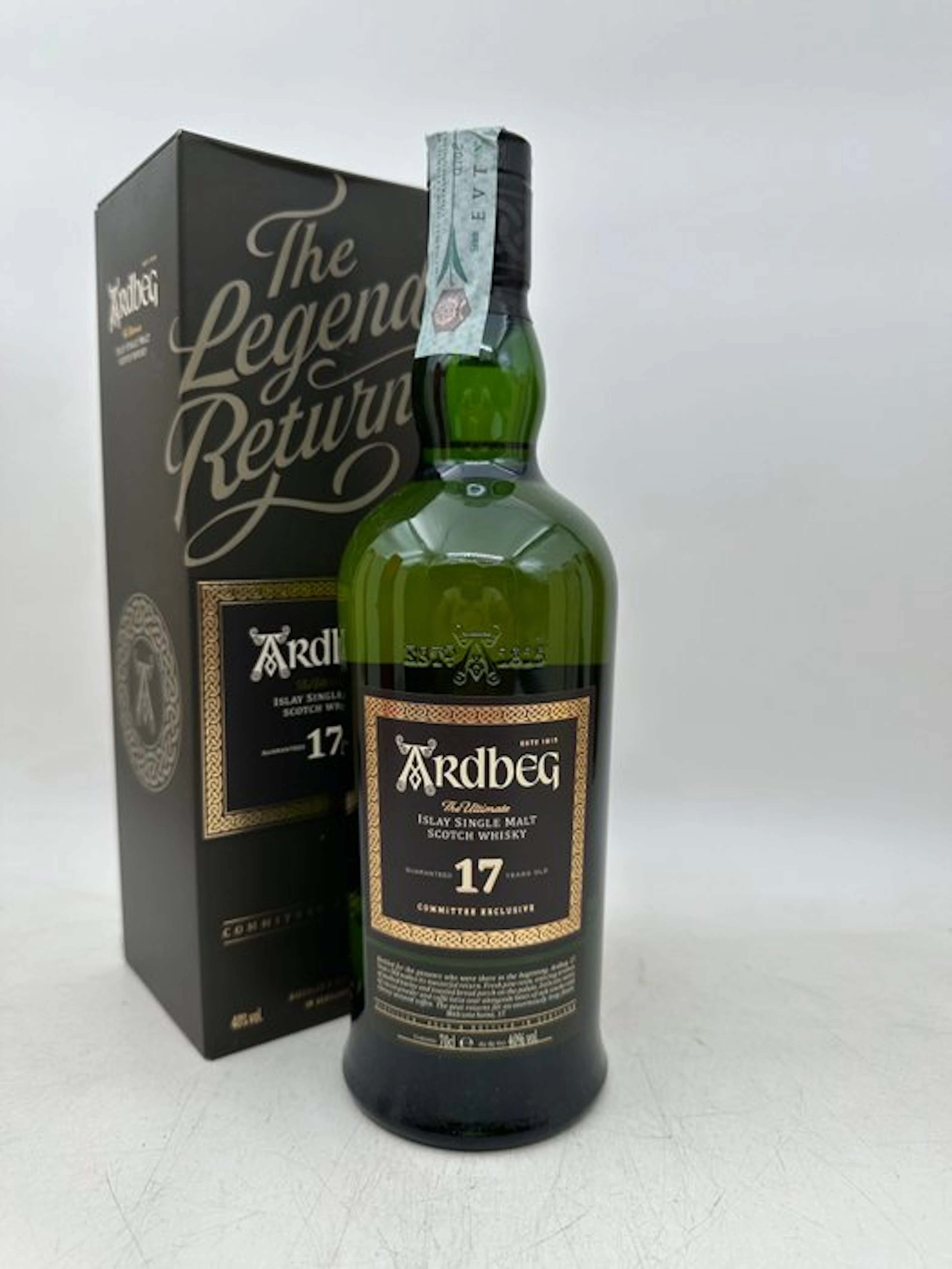 Ardbeg 17 years old The Legend Returns - Committee Exclusive - 70cl