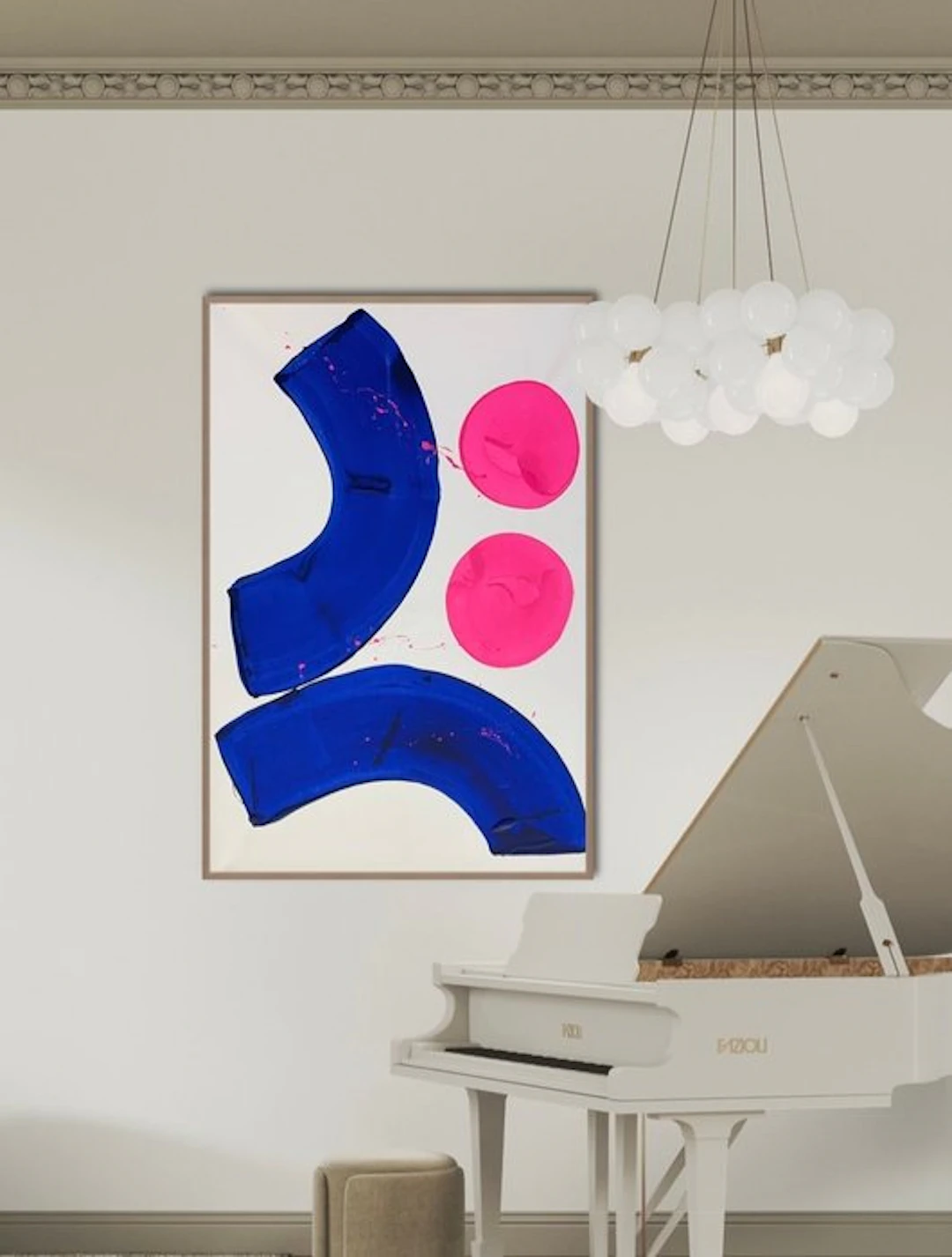 Stefanie Raus - Blue Magenta III 2034 XXL