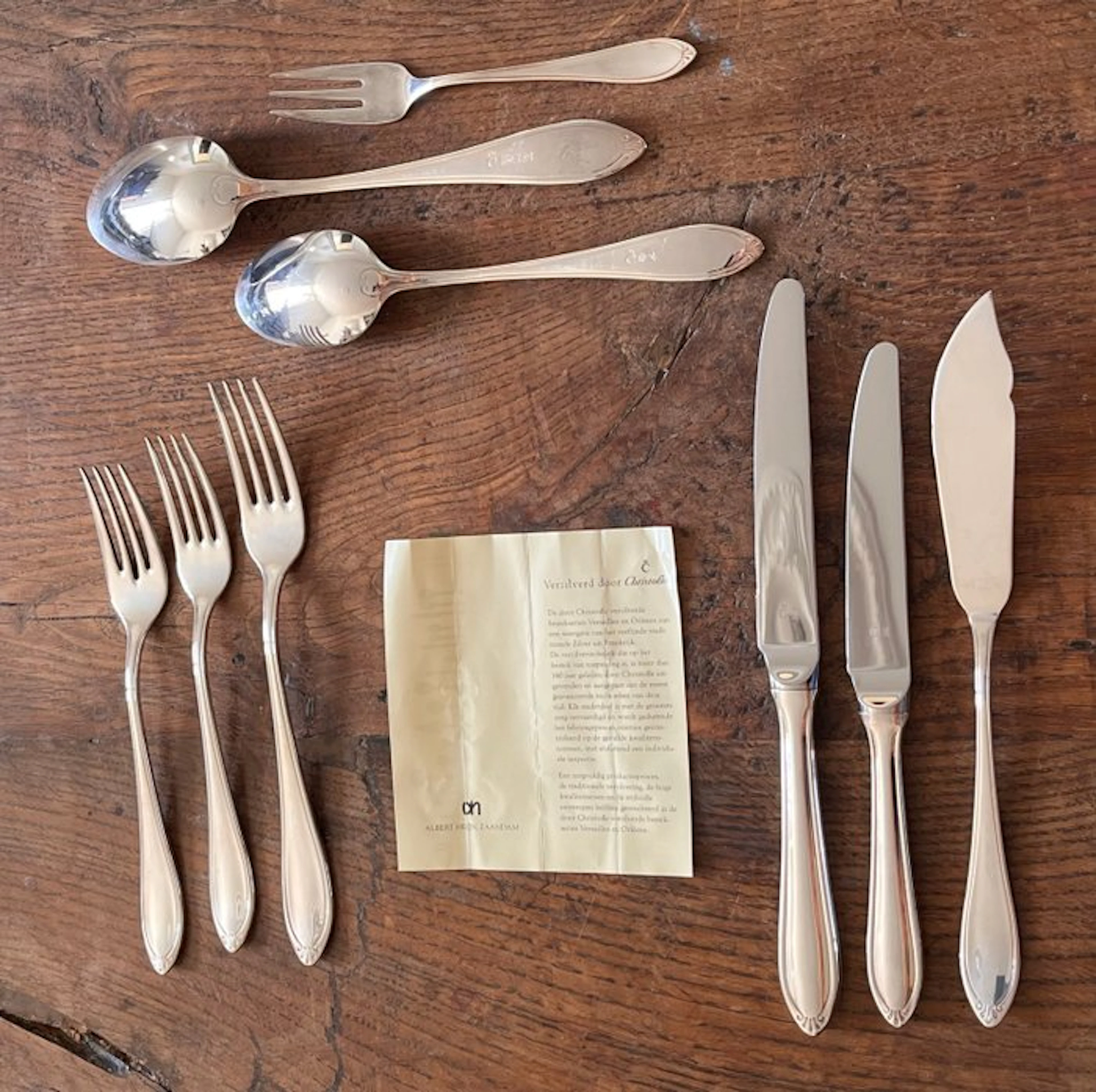 Christofle - Table service (62) - Versailles - Silverplated