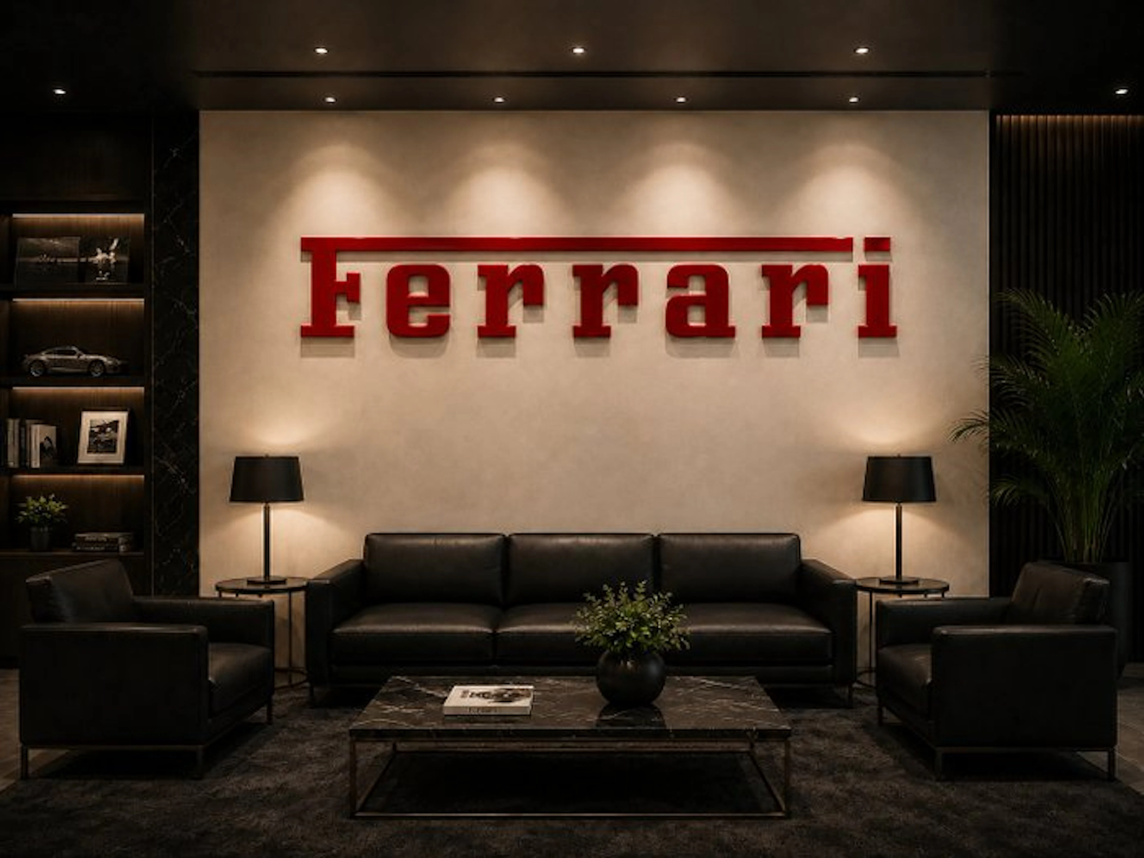 Ferrari – 200 cm – Sign - Ferrari