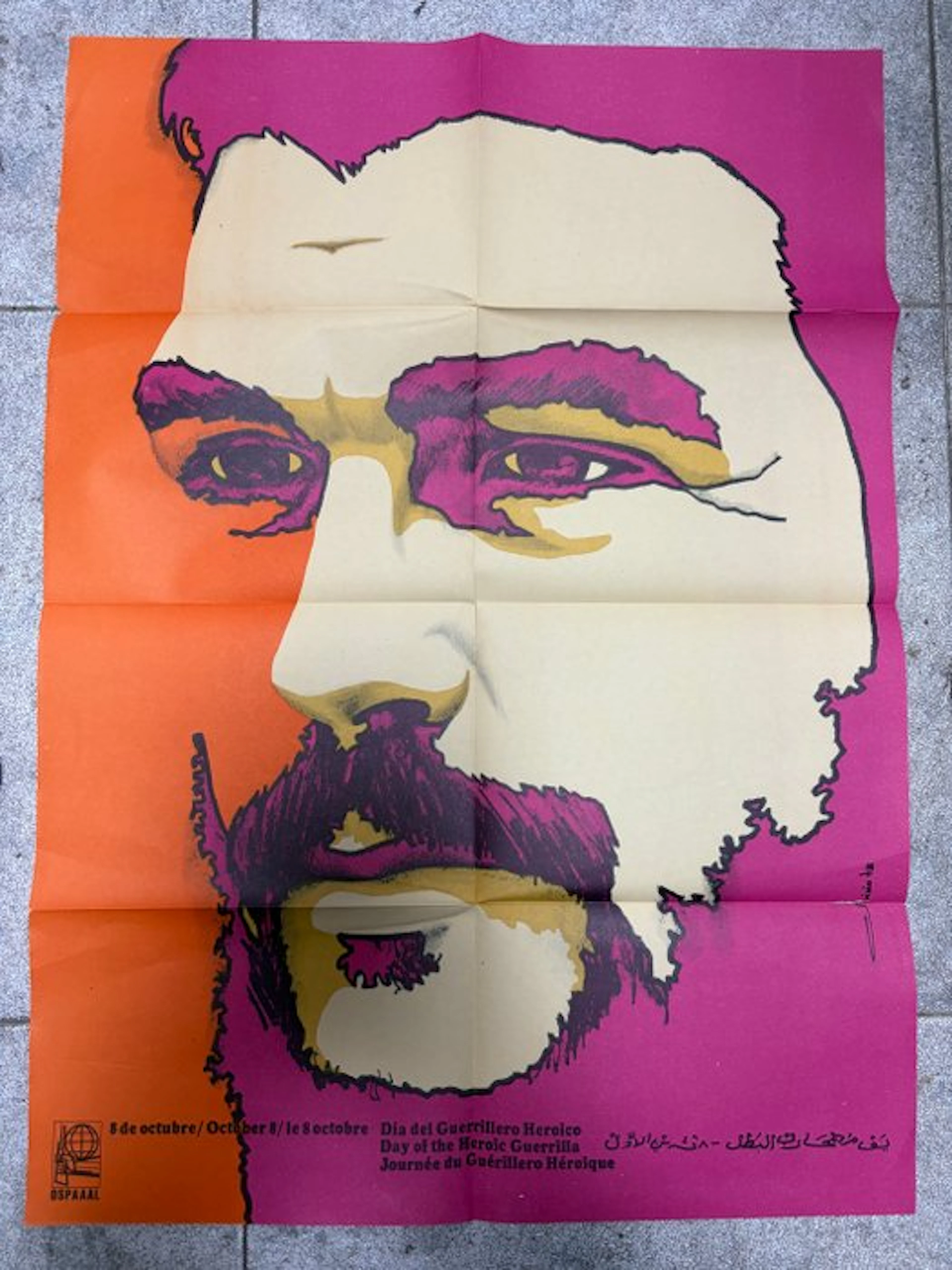 Olivio Martinez - OSPAAAL - Che Guevara – 8 de octubre