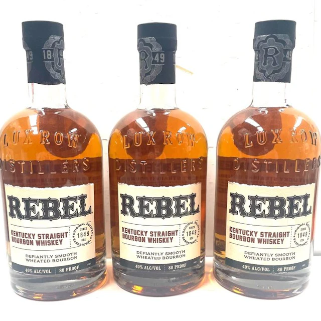 Rebel - Kentucky Straight Bourbon - 80 Proof - Lux Row - 700ml - 3 bottles