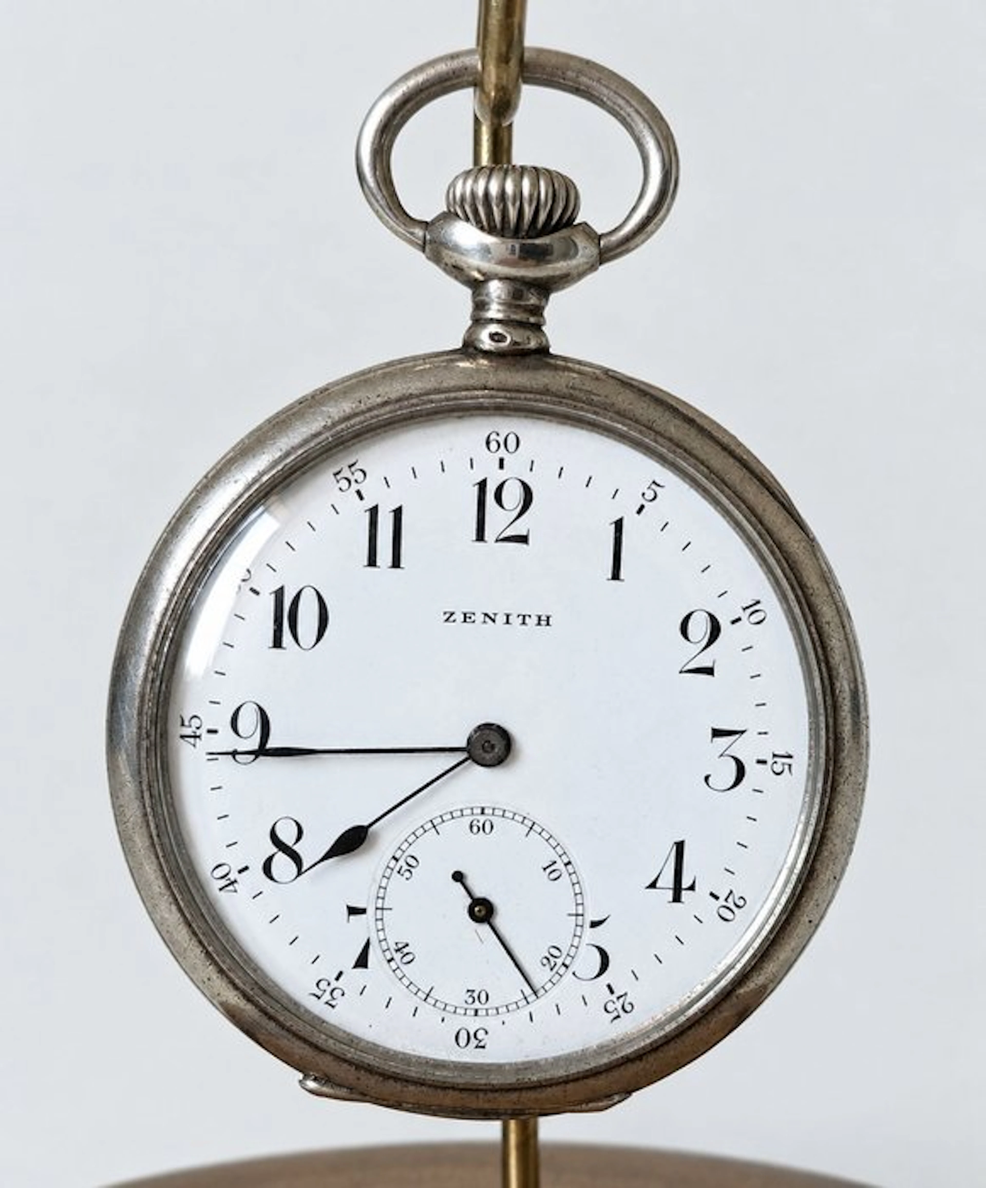 Zenith - Antiek Zilveren (.800) Zenith Zakhorloge, 1913 - 1900-1949